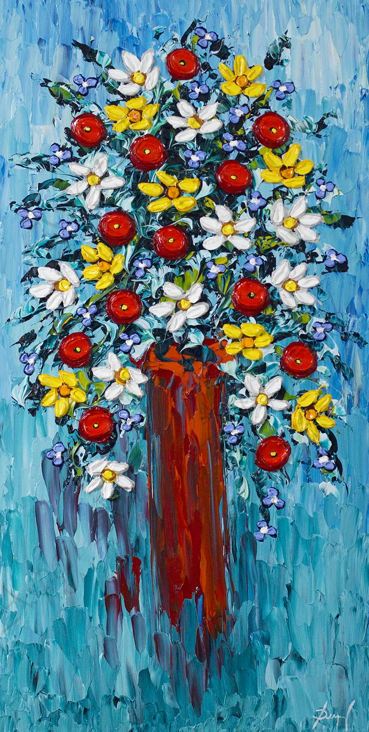 Colorful Arrangement of Beauty 40x20