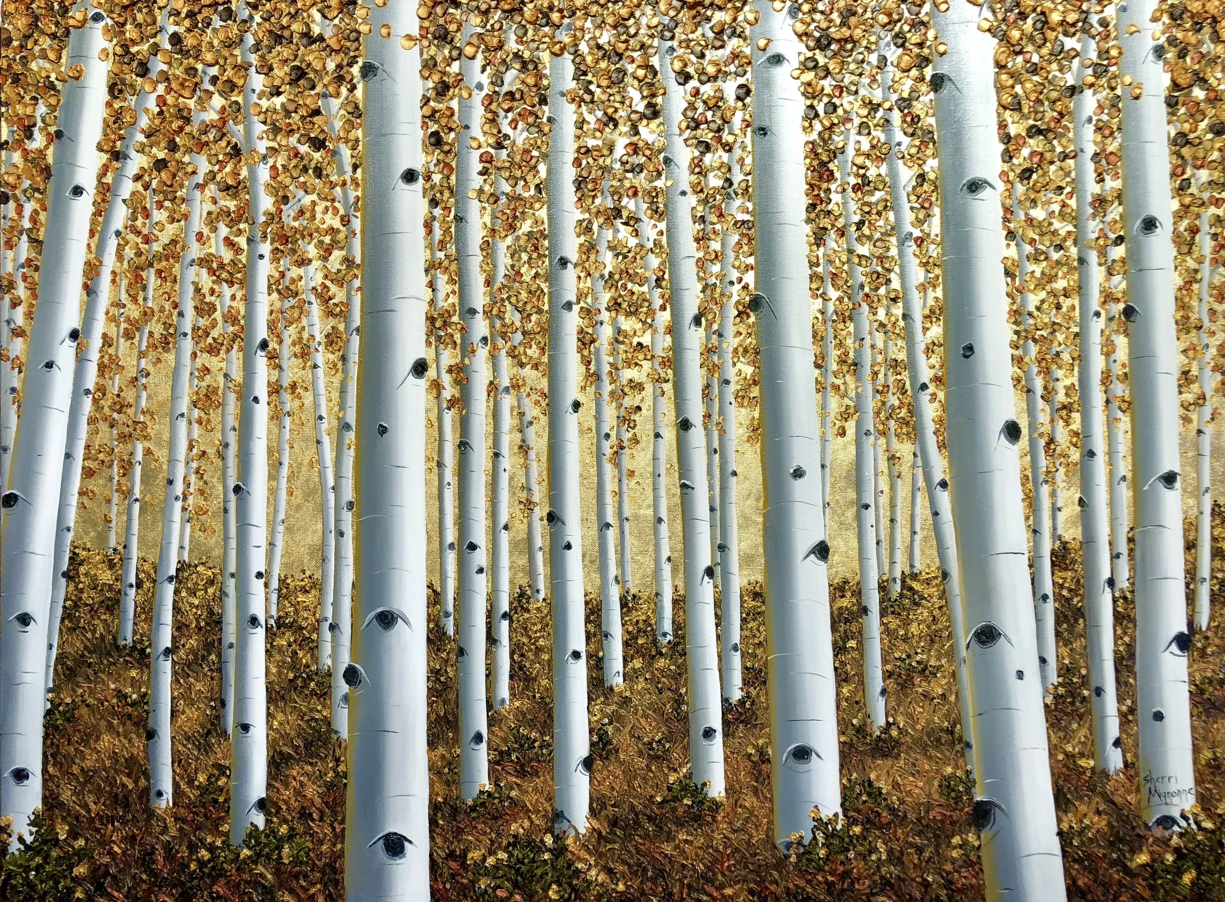 Uncompahagre Forest 30x40