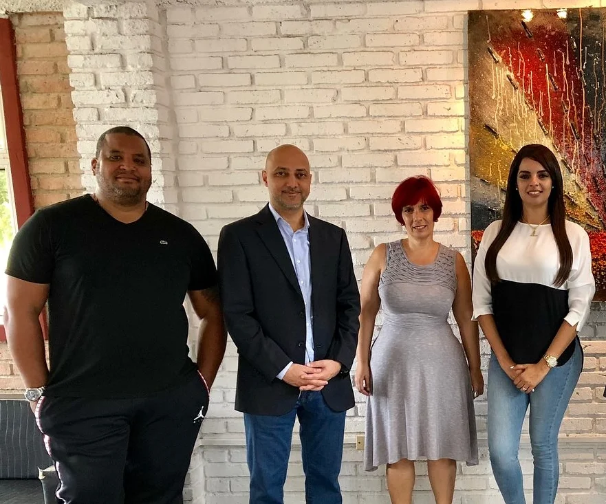 Michel welcomed United Arab Emirates Ambassador, into his studio!