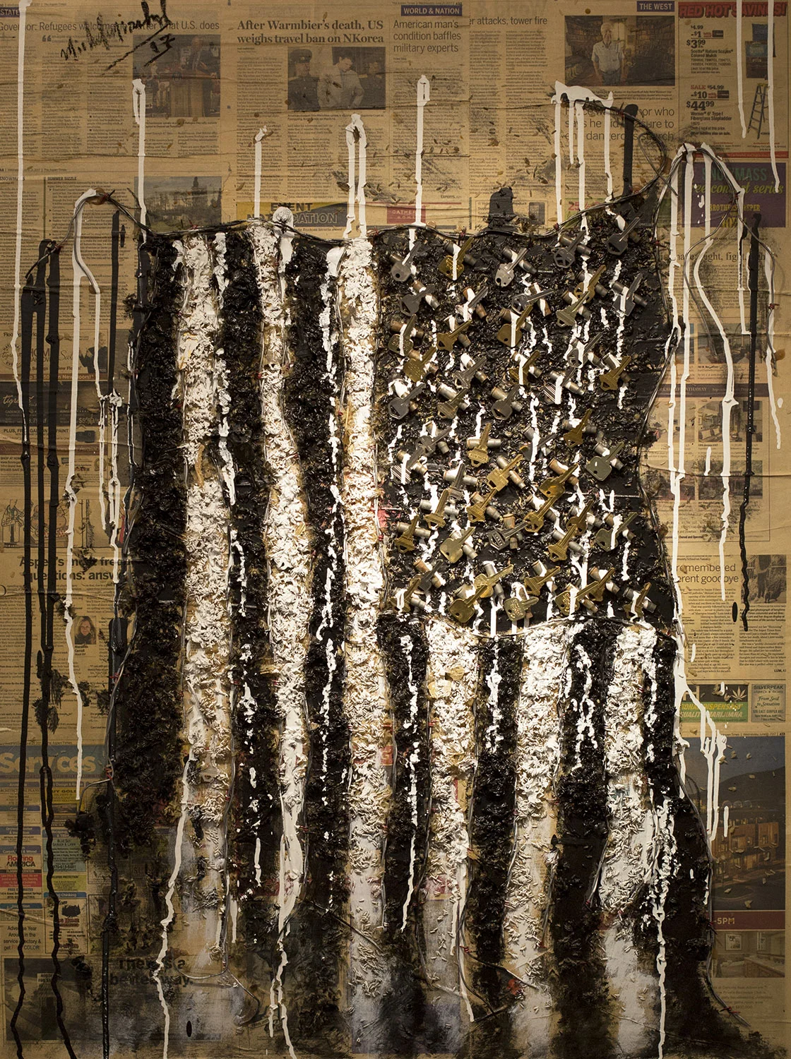 Black and White 48x36