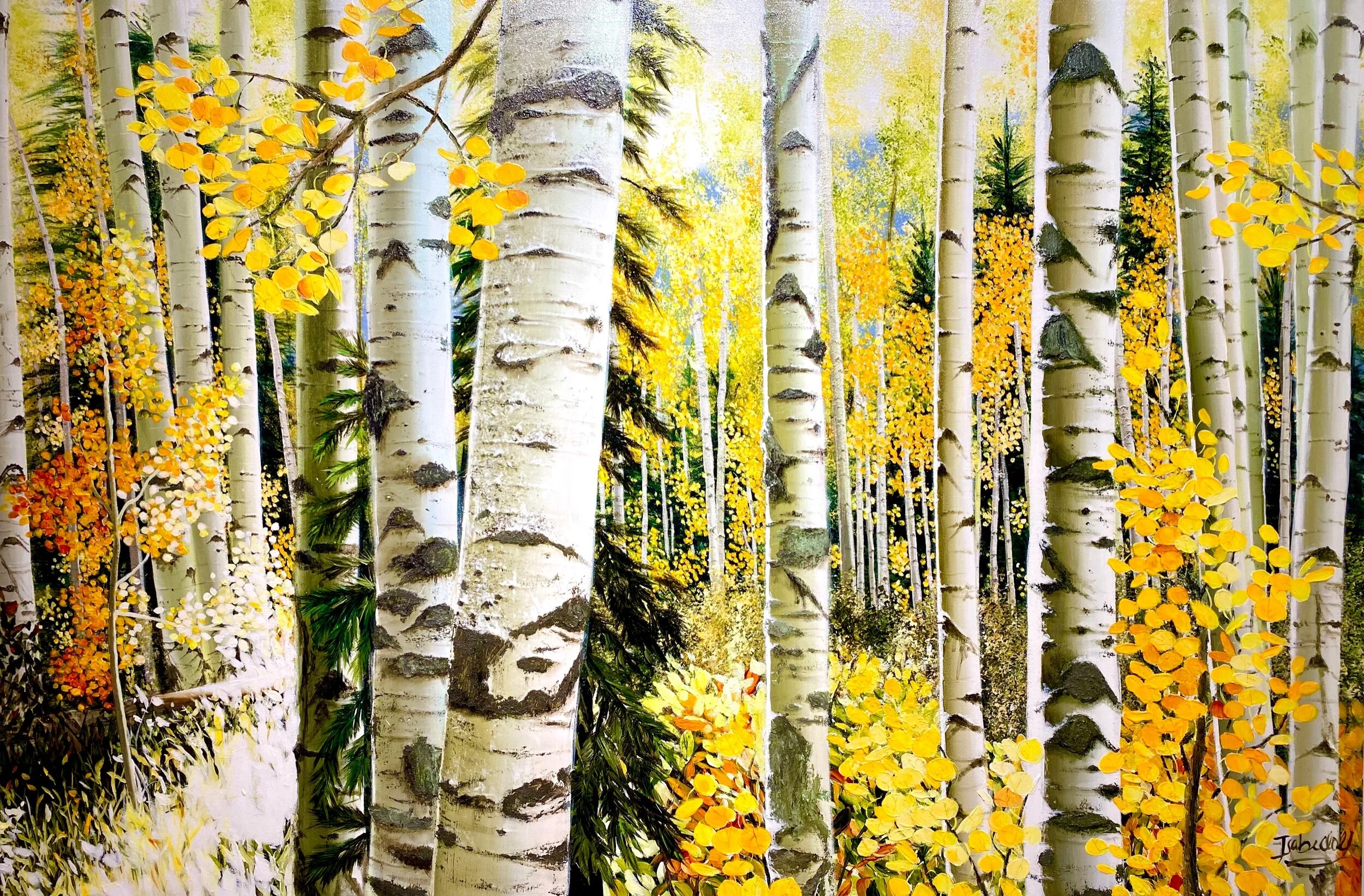 FALL IN THE ROCKIES 40x60