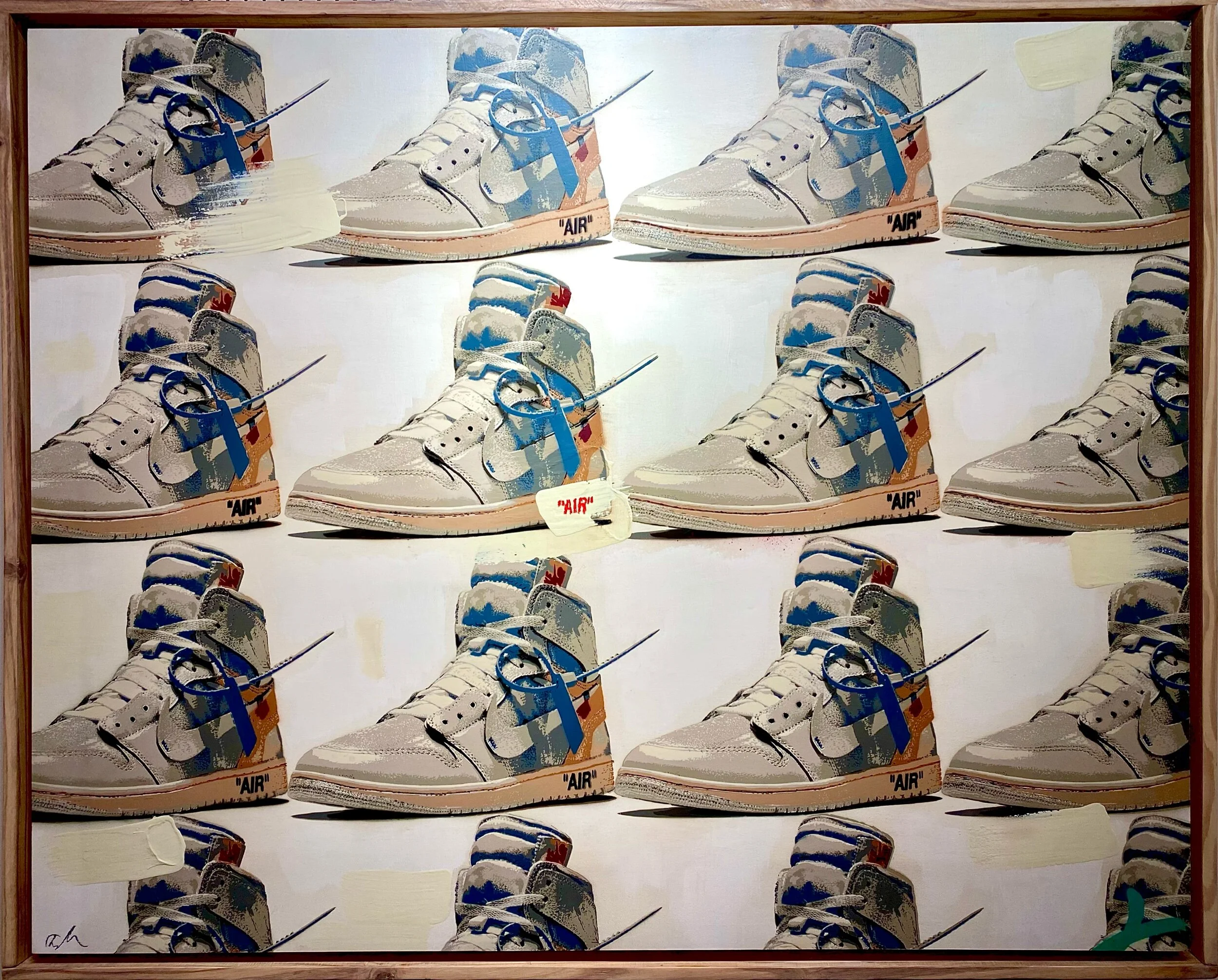 “I want to make my own shoe” 51x63