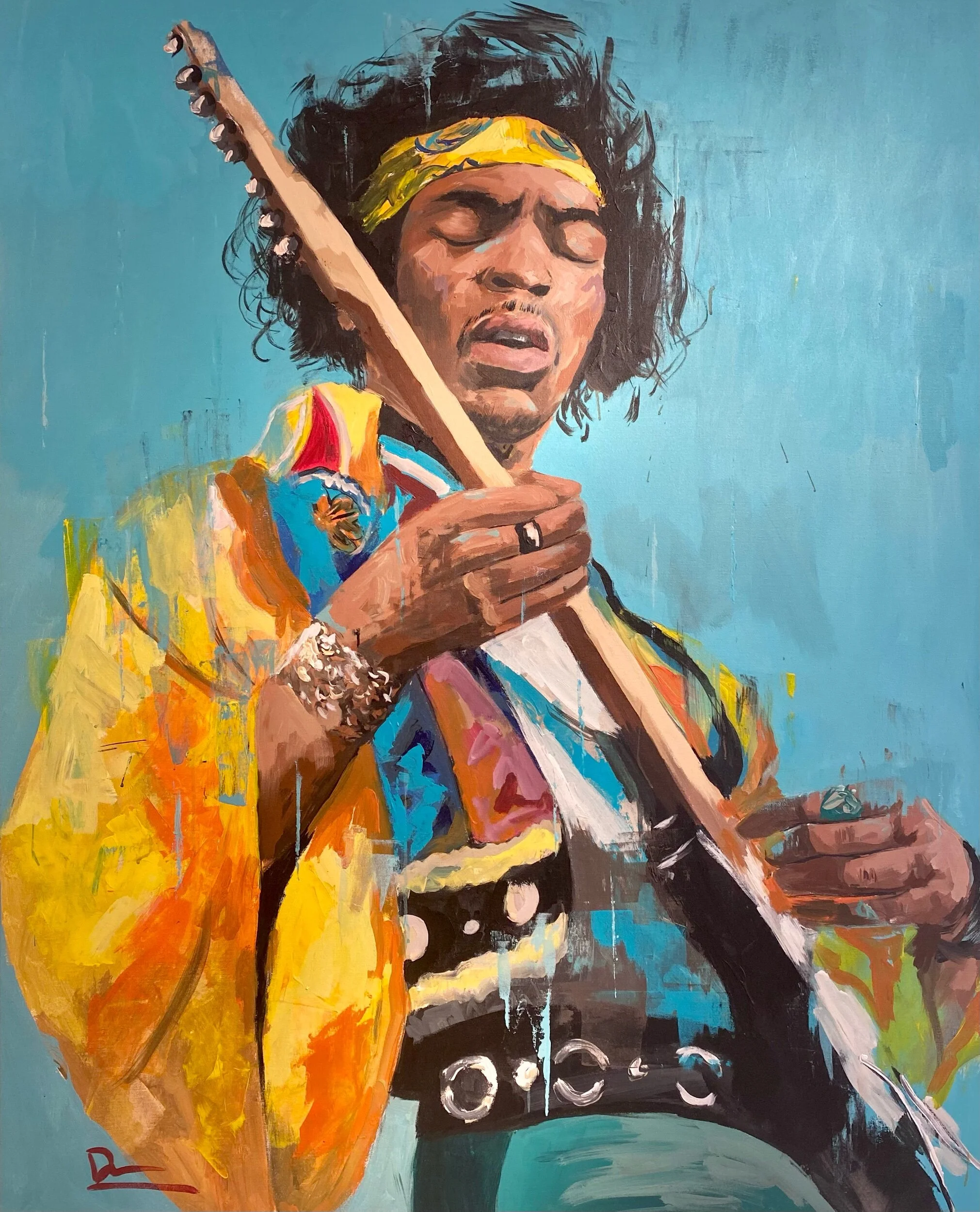 “Jimi” 62x50