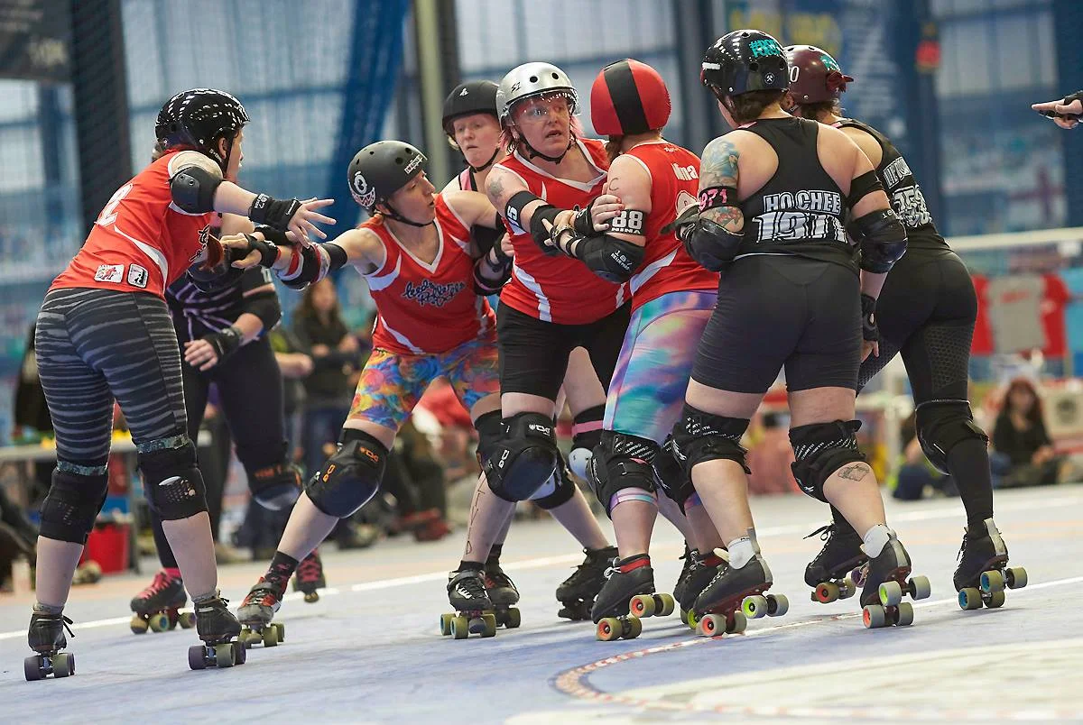 Photo credit: Jason Ruffell, Roller Derby on Film