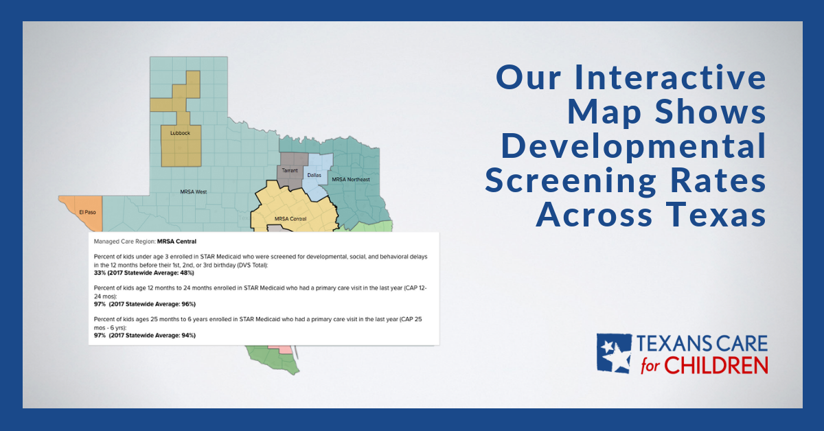 First Steps: A Spotlight on Check-Ups and Developmental Screenings for Young Texans