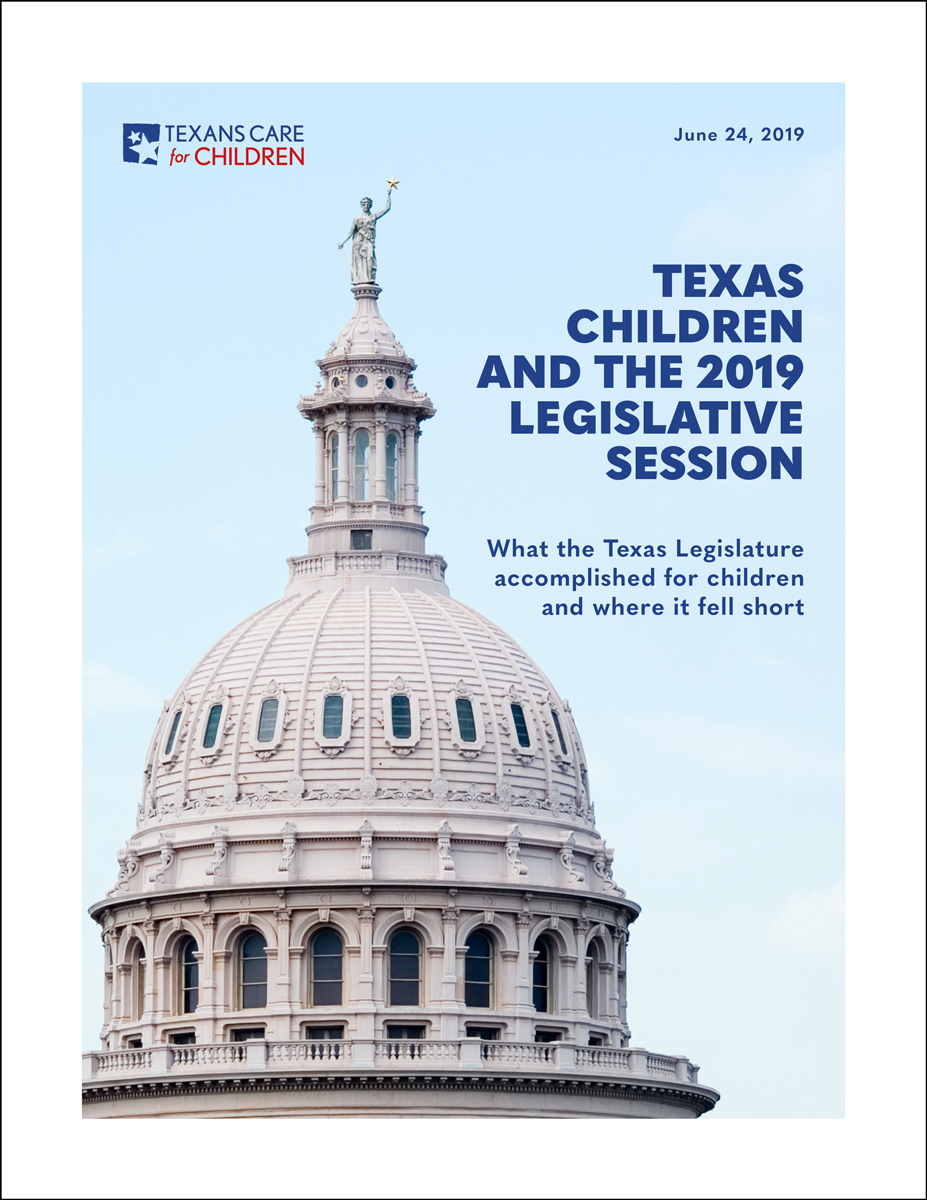 Texas Children and the 2019 Legislative Session