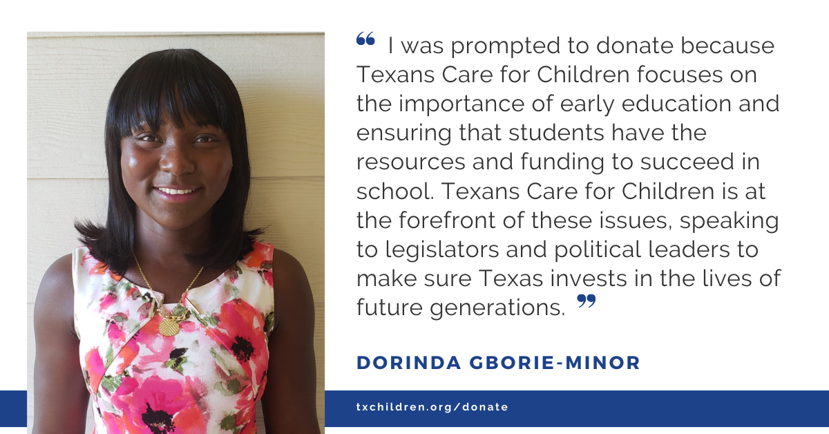 Donor Spotlight: Dorinda Gborie-Minor