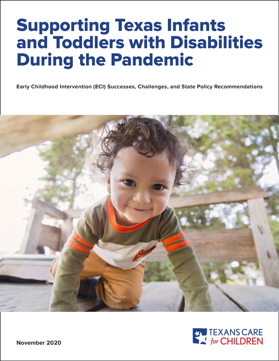 Supporting Texas Infants and Toddlers with Disabilities During the Pandemic