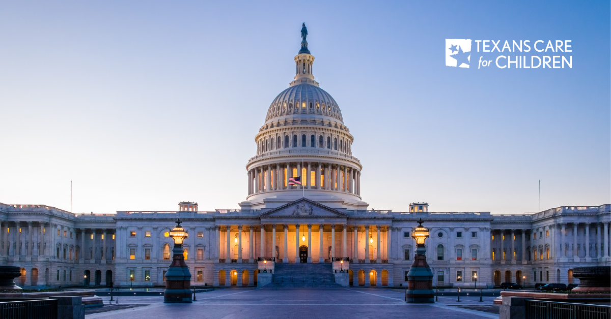 Op-ed: Congress poised to go big for kids — and build on steps taken by Texans