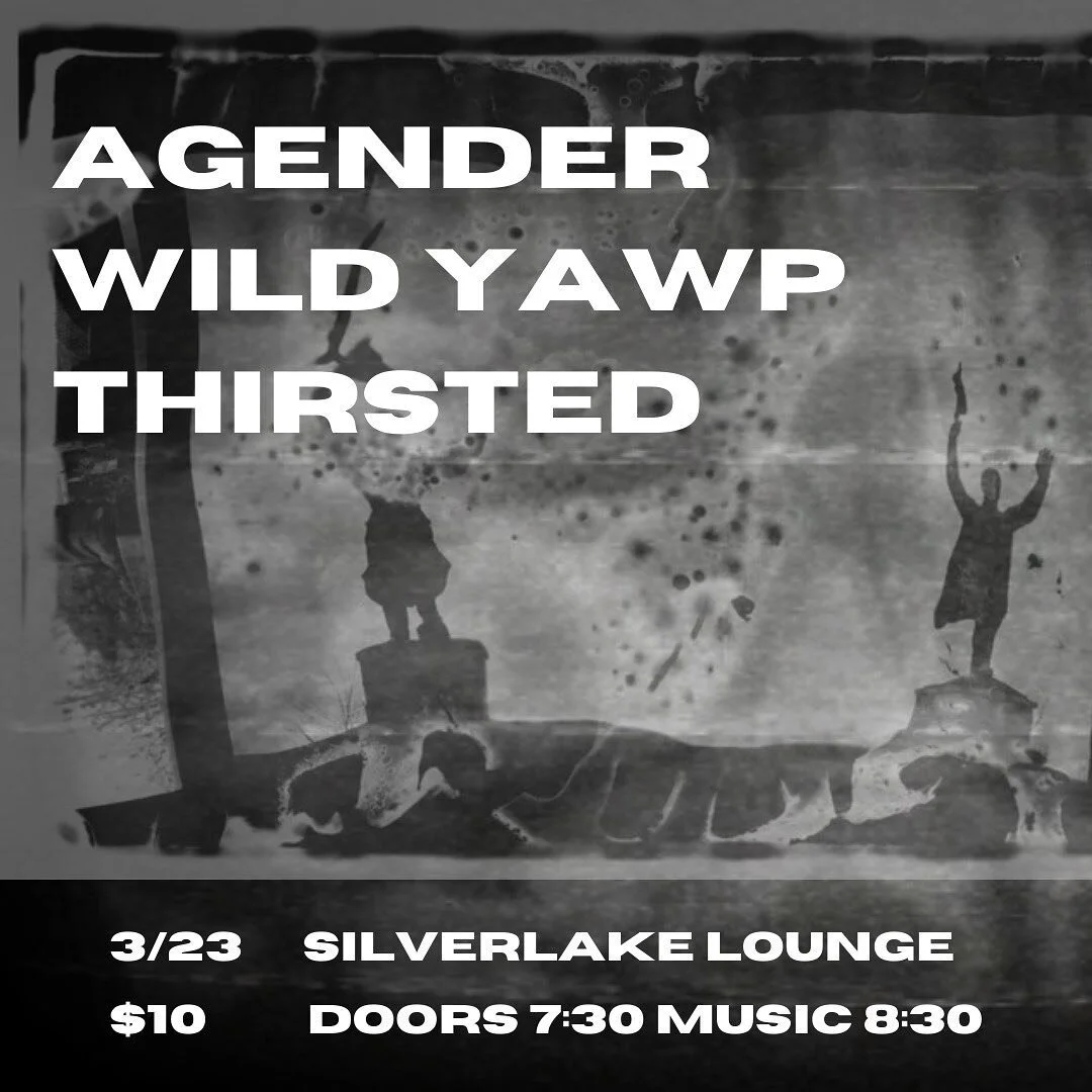 next wild yawp show 3/23 and you&rsquo;re invited cuties!!! ticket link in bio 🌹