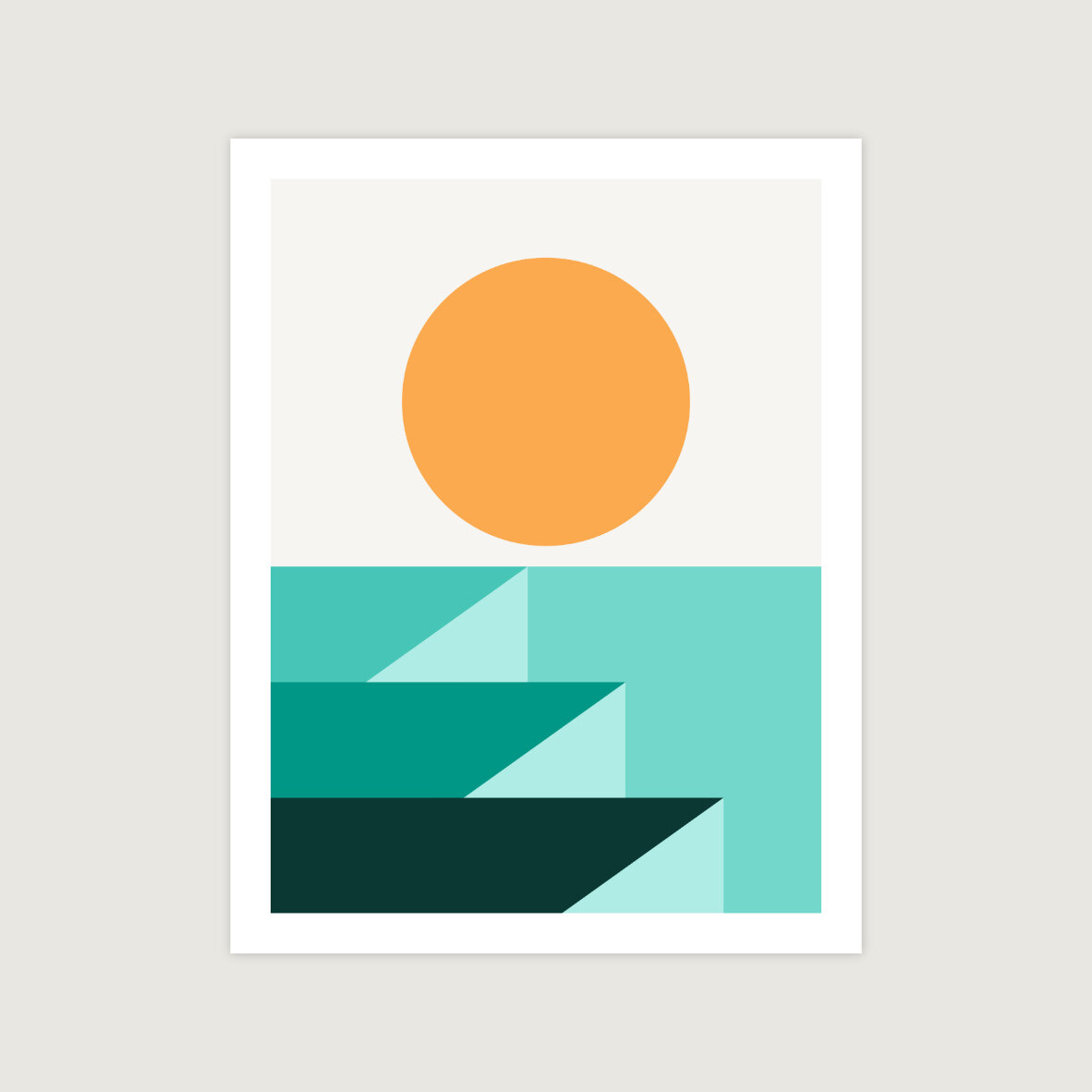 Geometric Landscape 25A