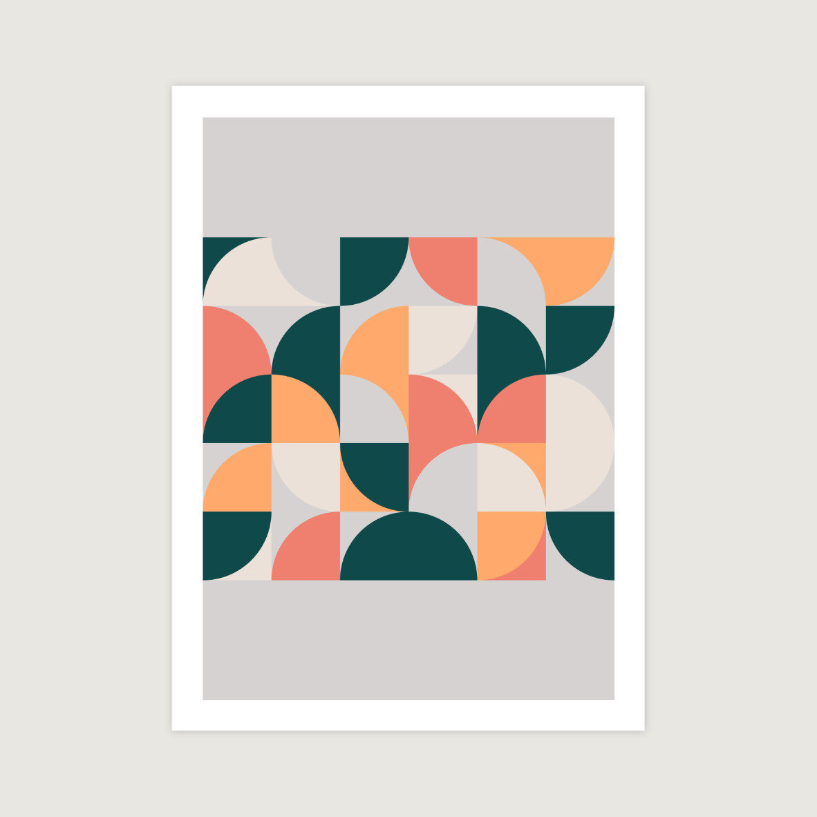 Mid Century Geometric 17