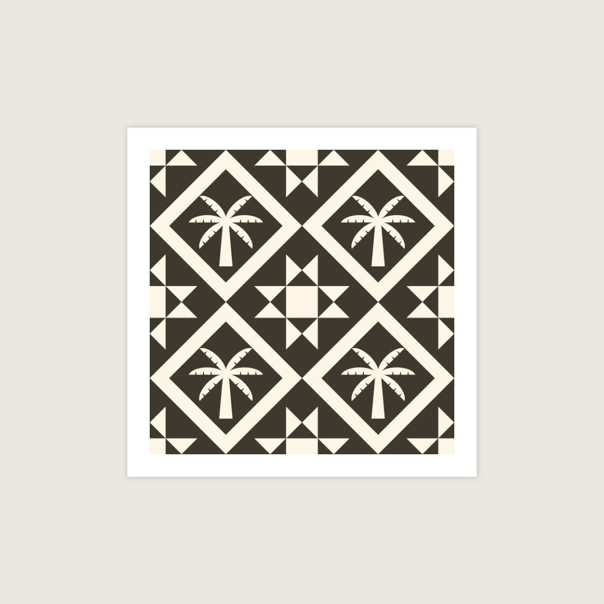 Bohemian Geometric Pattern 05B 