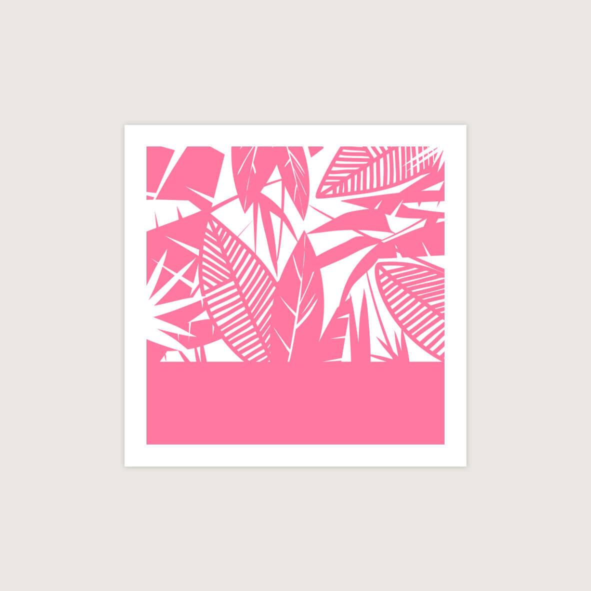 Tropical Pattern 03A Pink