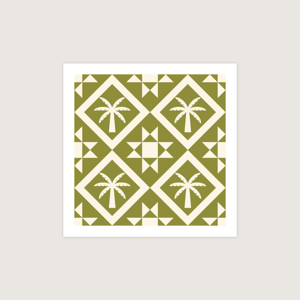 Bohemian Geometric Pattern 06B