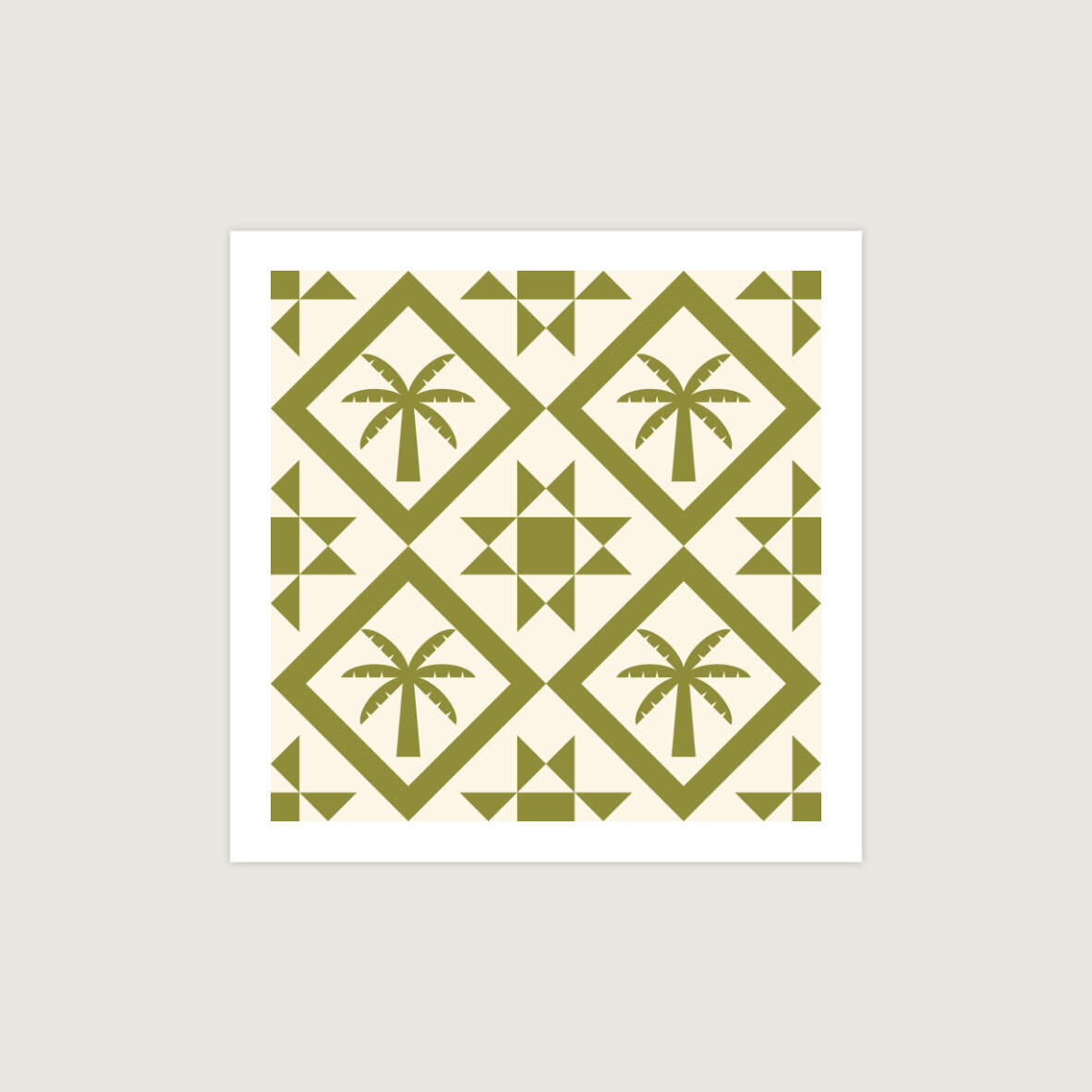 Bohemian Geometric Pattern 06A