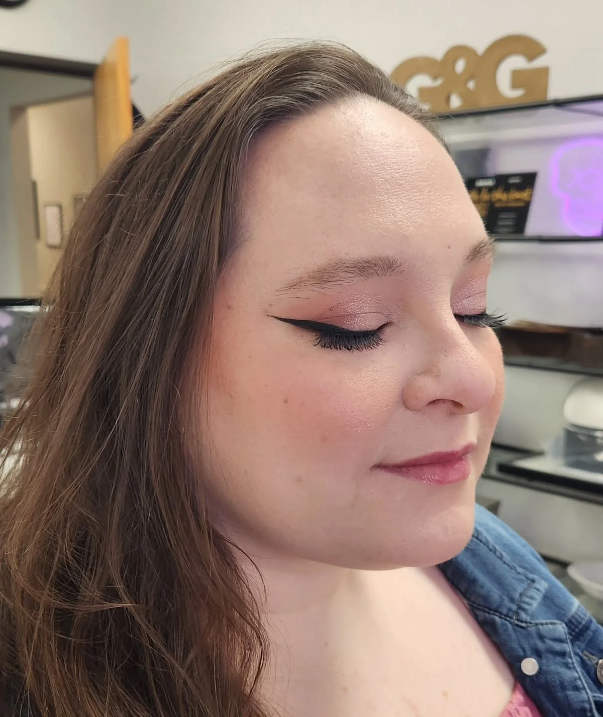 Bridal season only slightly paused for us, ya gurlz have been busy! 

We had so much fun glamming Caitlin for her bridal trial. We do love a sharp wing over here. 

#GalsAndGhouls #michiganweddings #makeupbygalsandghouls #BridalHairAndMakeup #2026bri