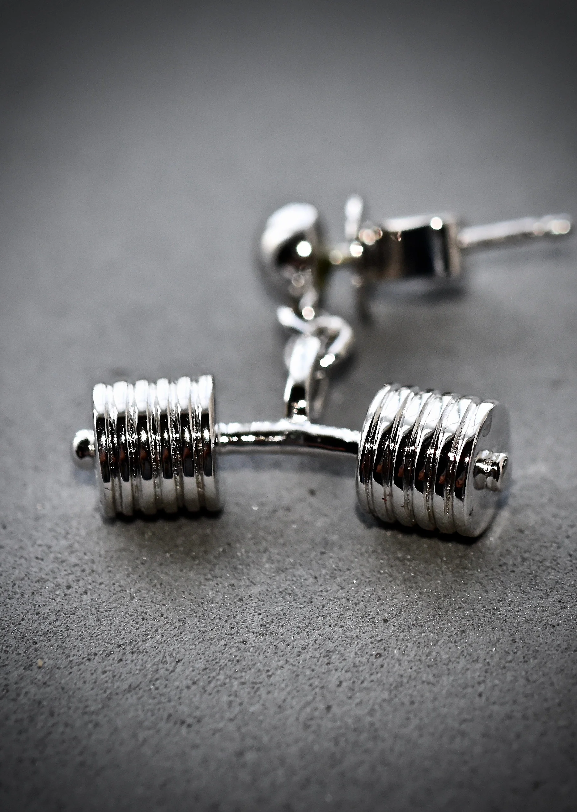 Barbell Post Earrings