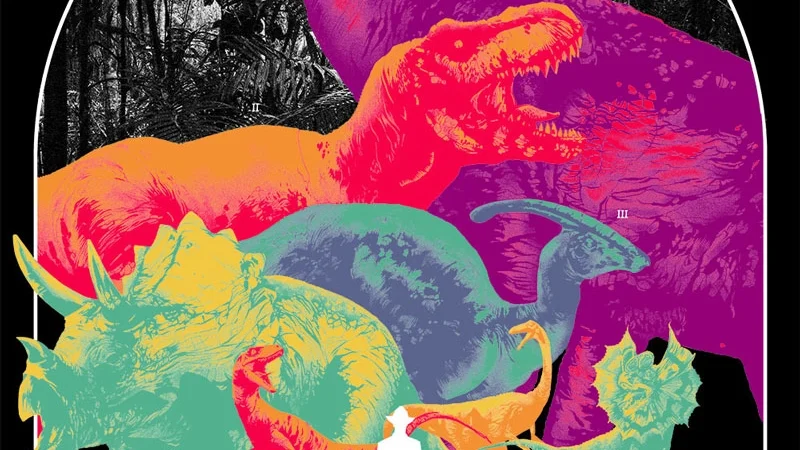 Mondo & Info-Rama Jurassic Park Infographic!