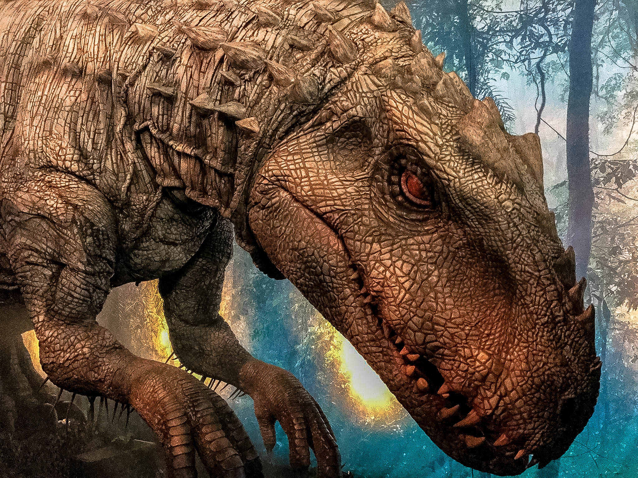 The Incredible Indominus Rex Animatronic