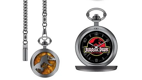 Cool New Item: Jurassic Park Amber Pocket Watch! @EntEarth