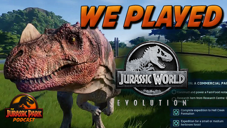 Fully evolved Tyrannosaurus rex from Jurassic World: the Game