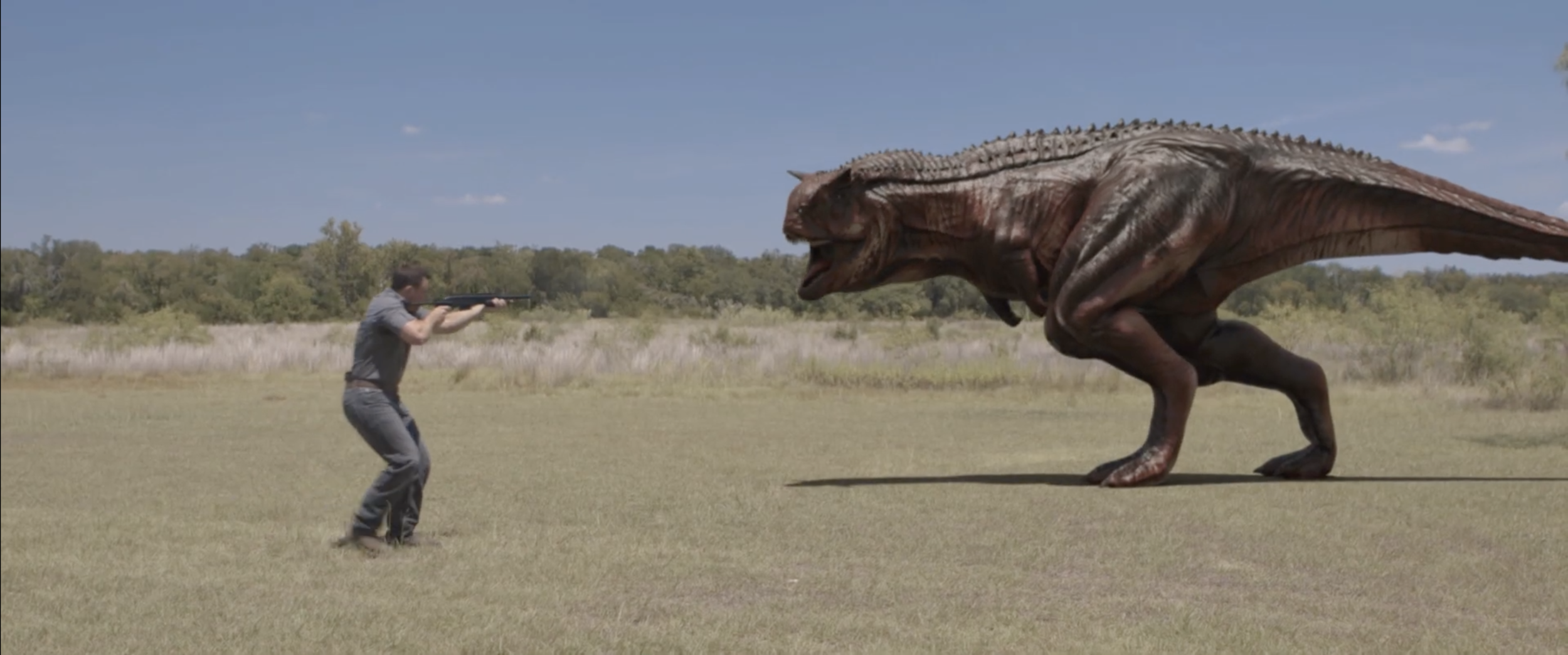 Ковбои против динозавров 2015. Парк Юрского периода Грант.