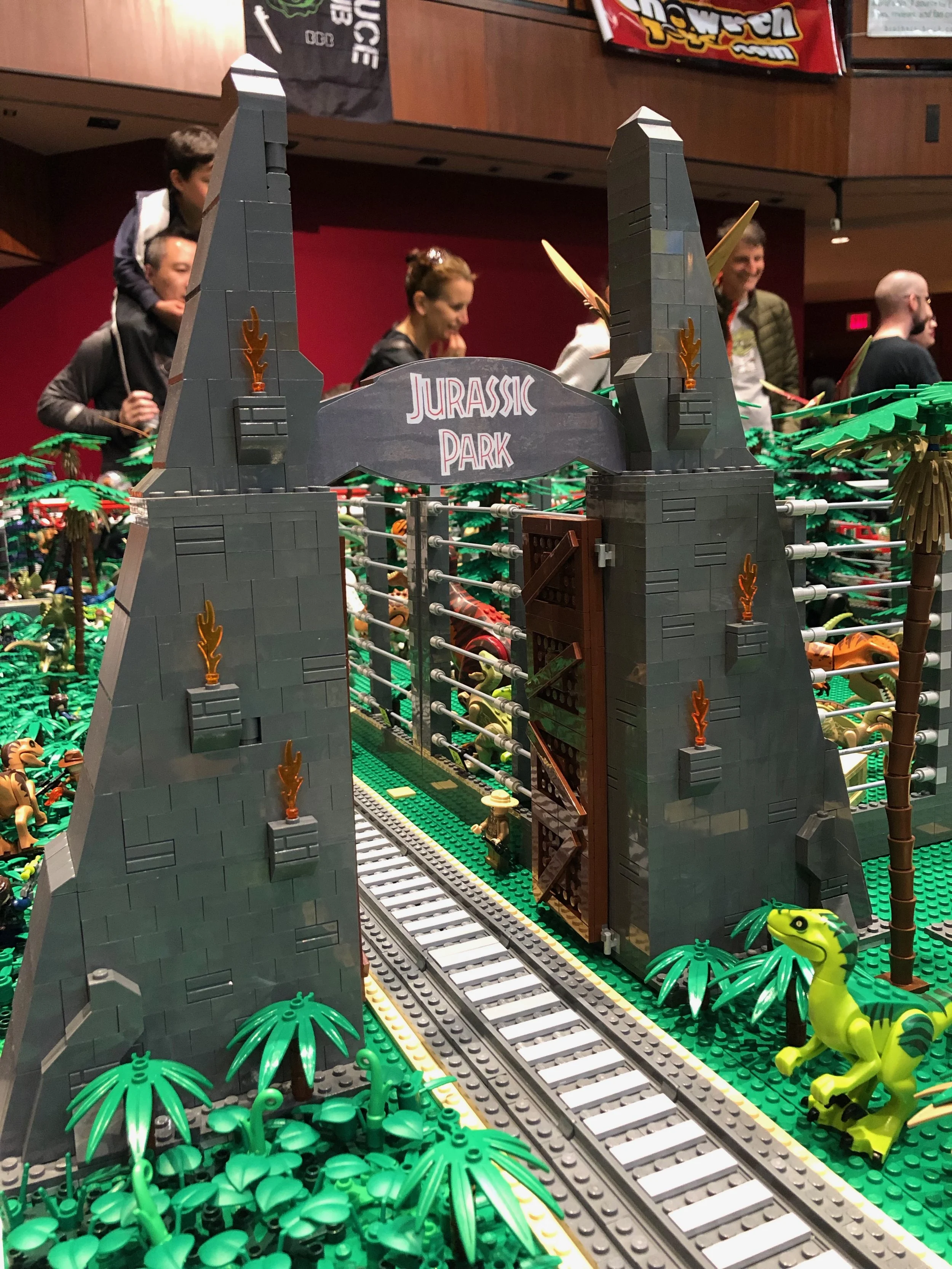 Dinosaur Lego Jurassic World Monorail 1x Lego Tier Dinosaurier