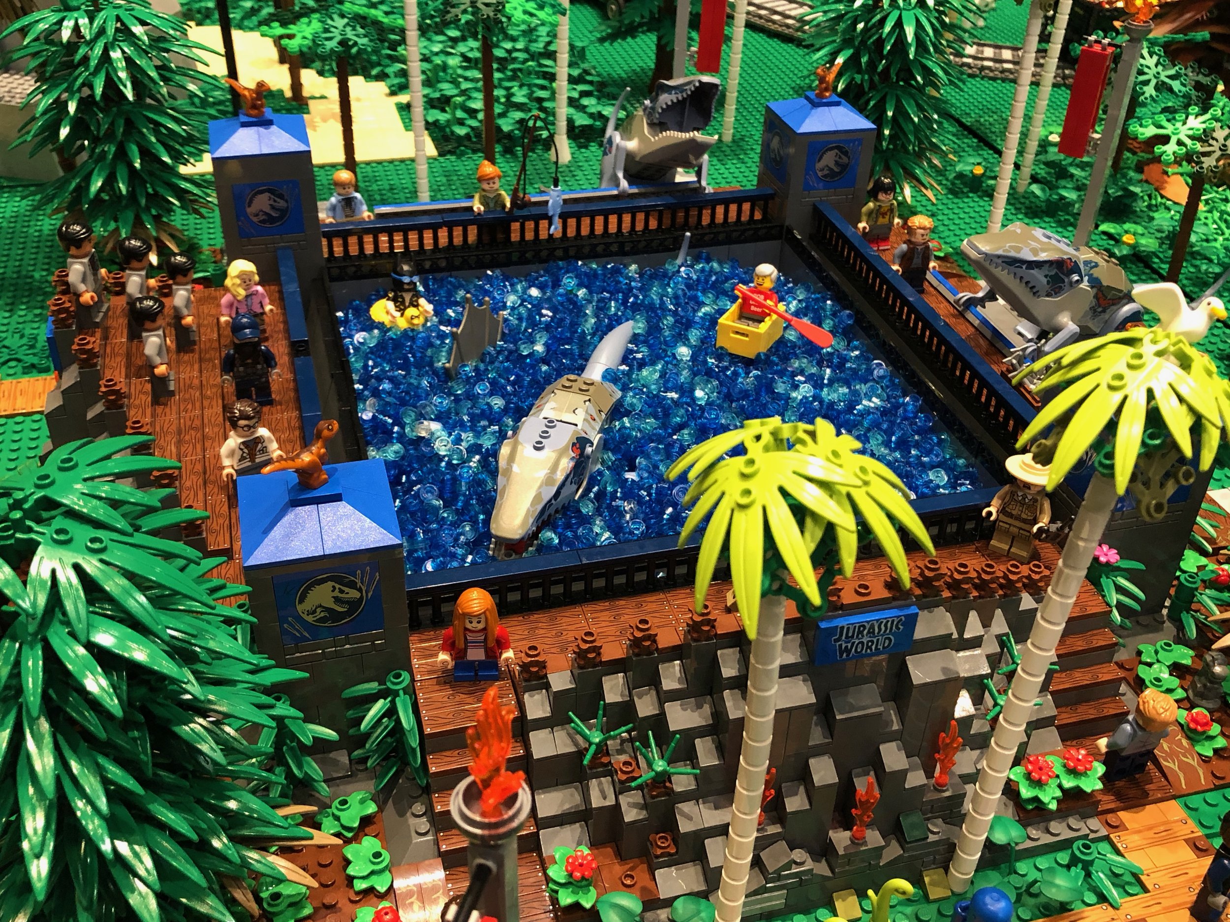 Jurassic June Highlight: Functional LEGO Jurassic World Gyrosphere ...