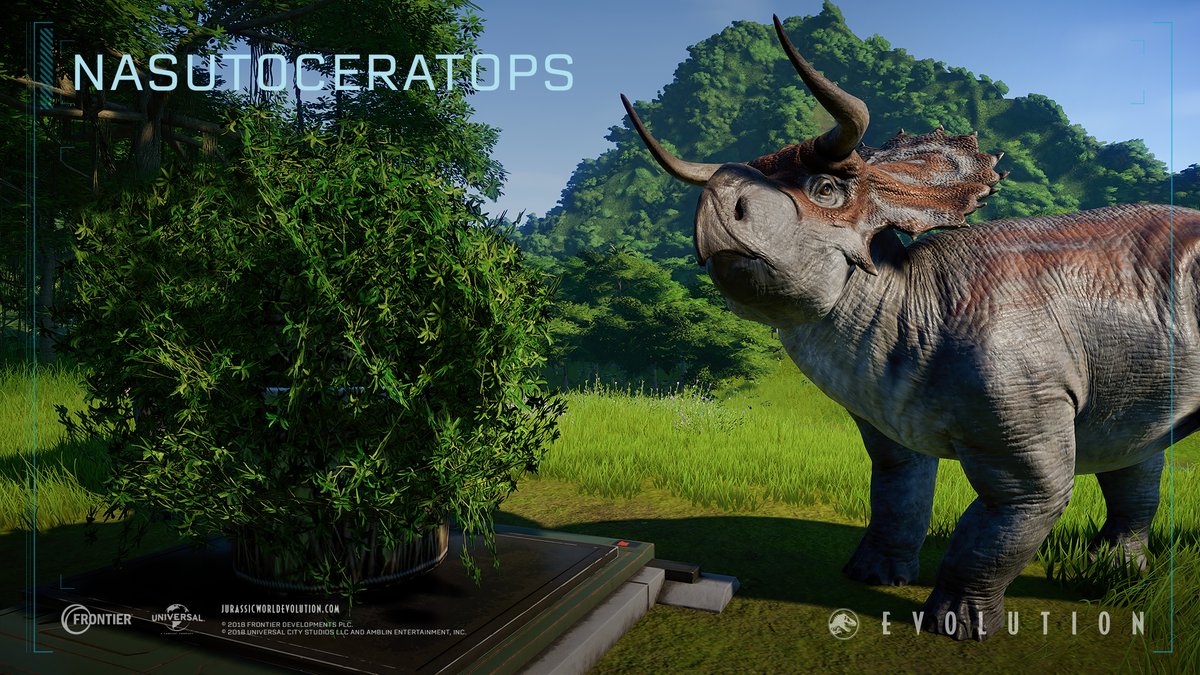 Jurassic World Evolution Adds Nasutoceratops To The Dinosaur Roster