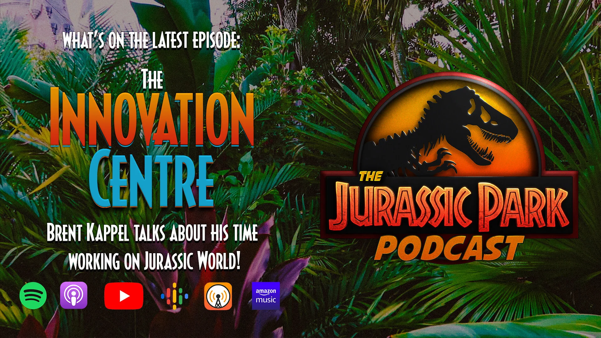 The Innovation Centre with Tom Jurassic featuring Brent Kappel aka Dr. Ryan Crest from Jurassic World!