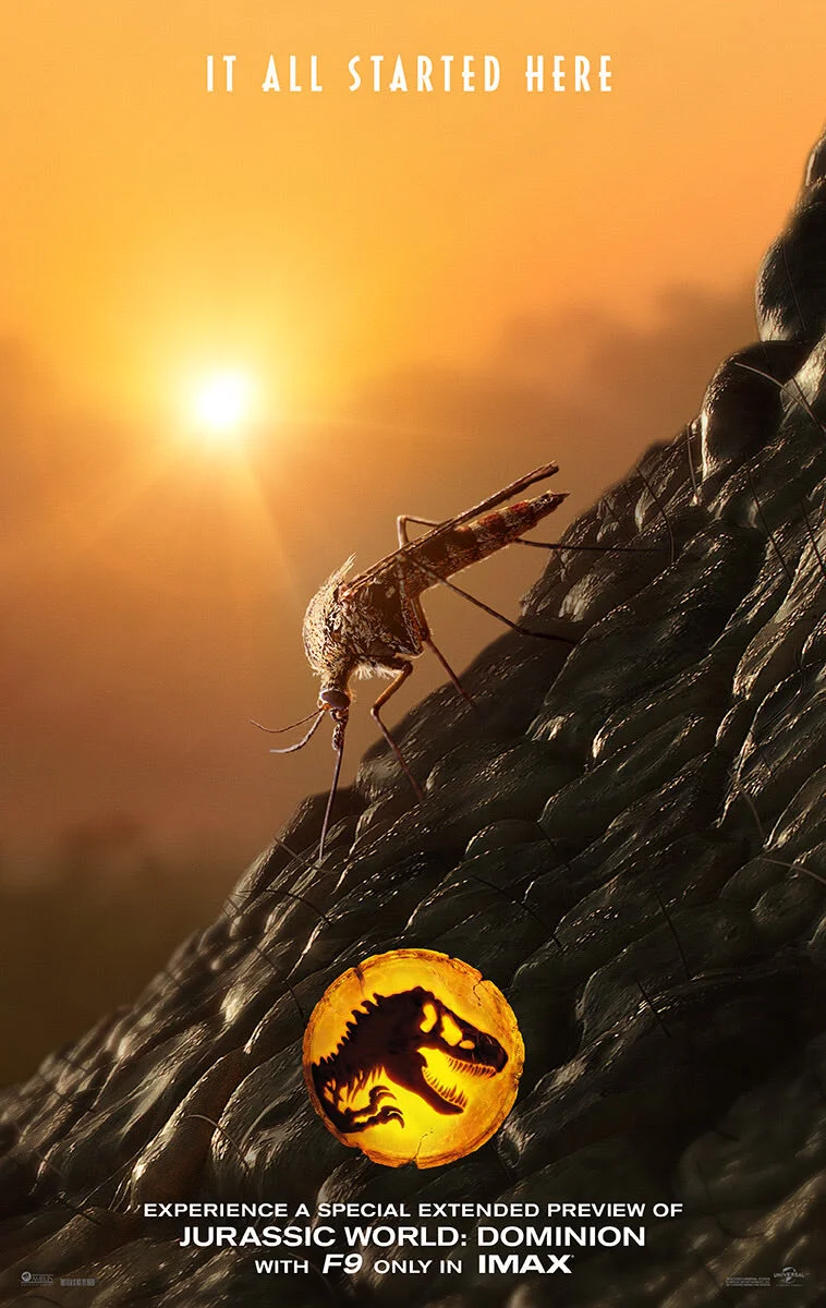 BRAND NEW Jurassic World Dominion Poster Revealed - Including Extended Preview Announcement