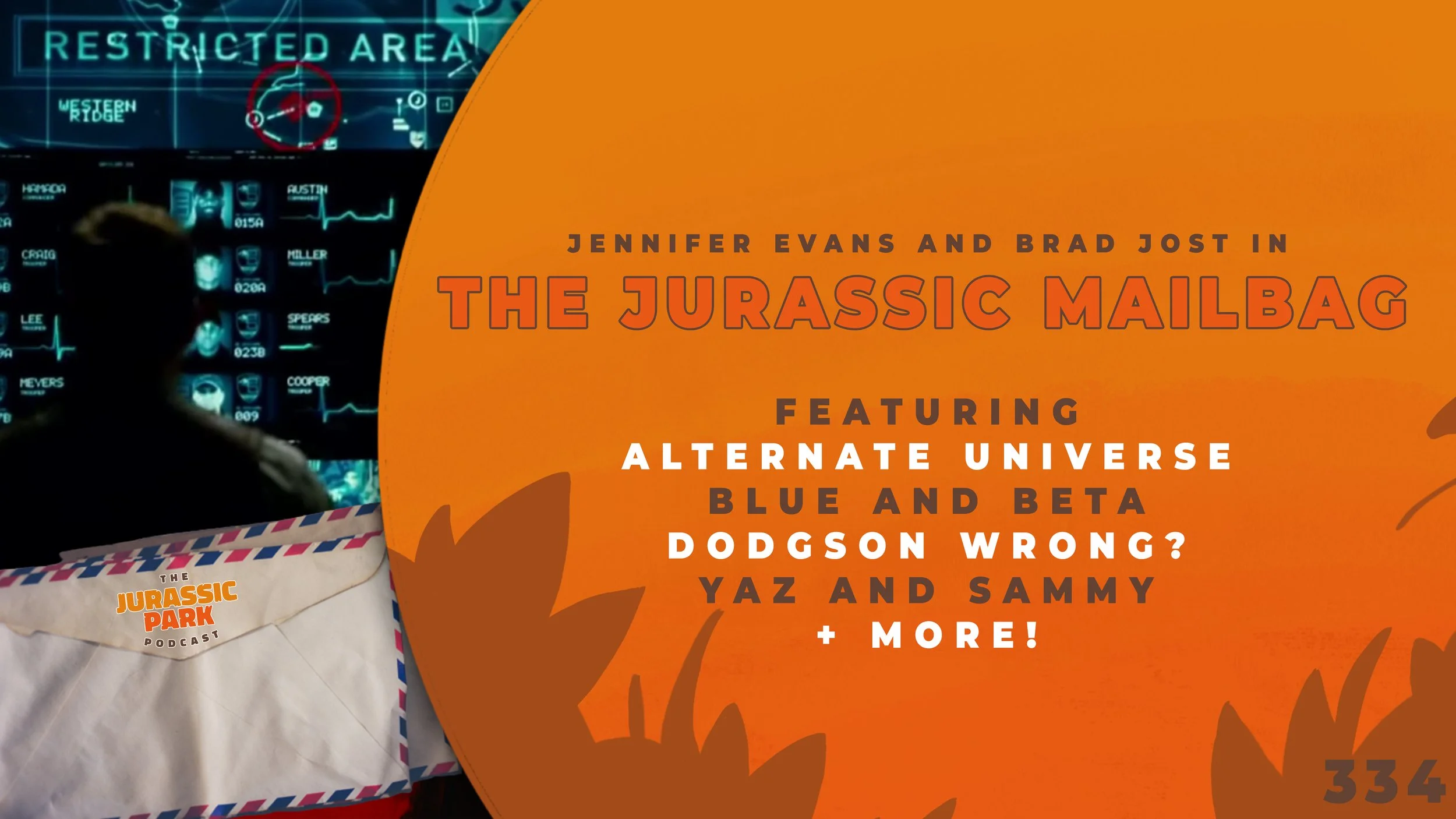 Jurassic Mailbag - August 2022 - w/ Jennifer Evans | Jurassic World Alternate Universe, the next Jurassic director, boring Jurassic discussion + Dodgson Mishandled?