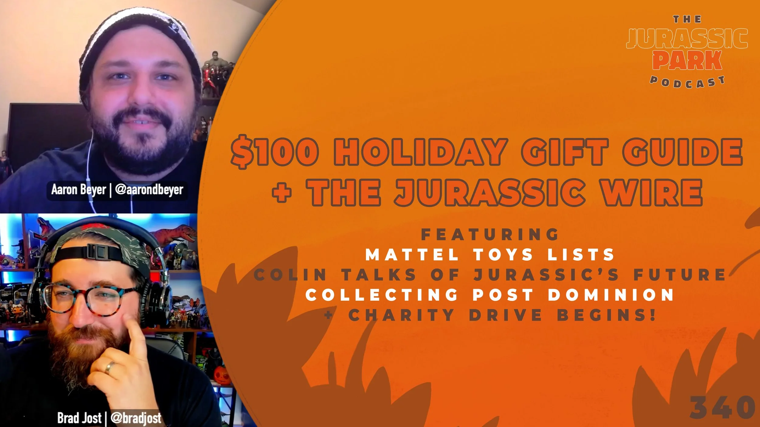 $100 Gift Guide + The Jurassic Wire - November 2022 - w/ Aaron Beyer | Colin Talks Jurassic's Future + Collecting Post Dominion