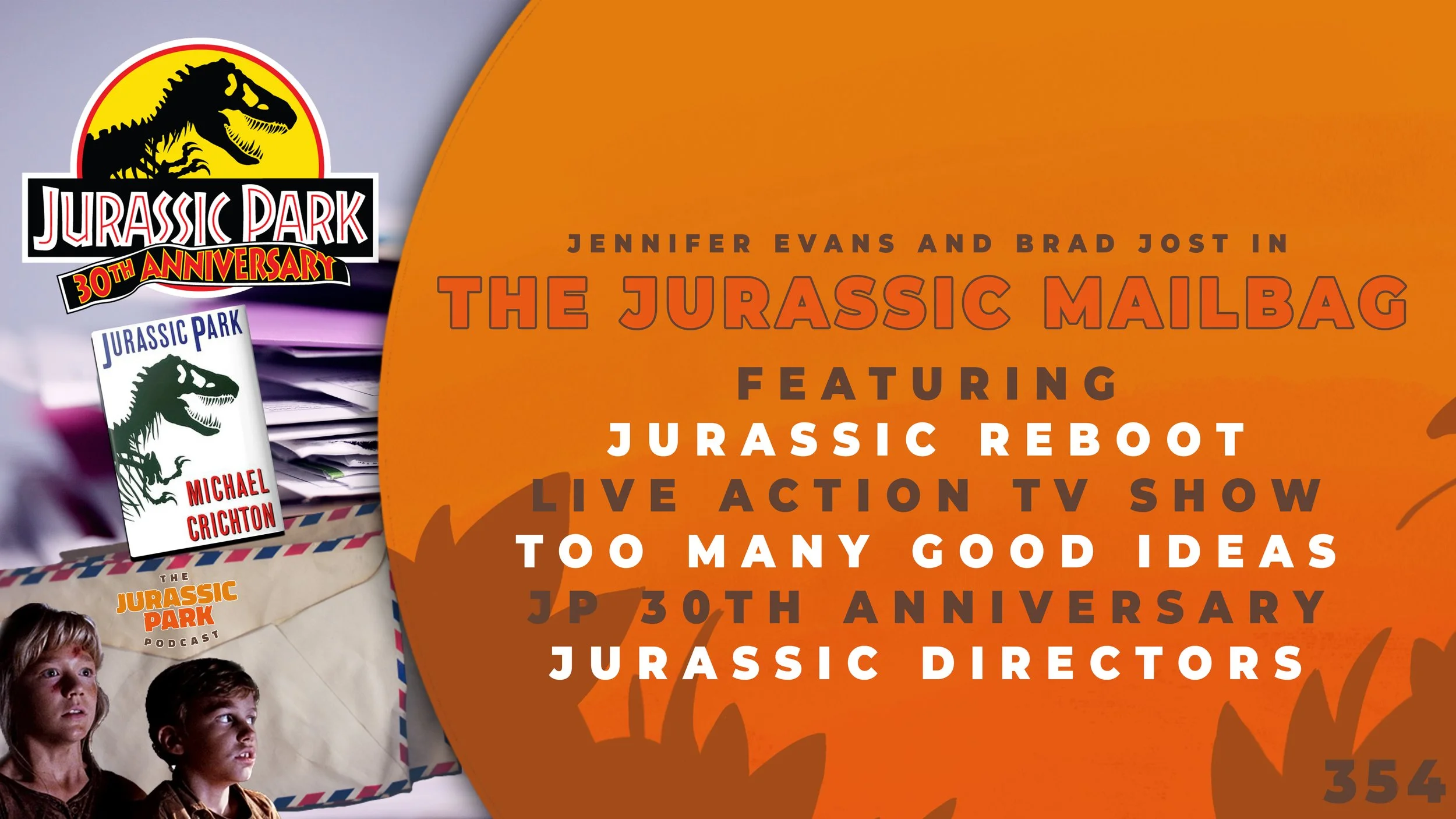Jurassic Mailbag - June 2023 - w/ Jennifer Evans | Jurassic Park 30, Reboot TV Ideas, Call Us Universal!