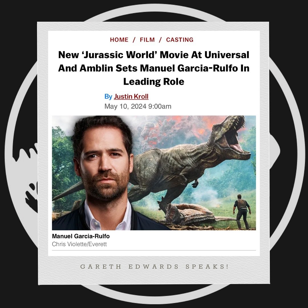 Deadline reported today that Manuel Garcia-Rulfo is set to star in a leading role in Jurassic World 4! This comes after reporting of Scarlett Johansson and Jonathan Bailey, in addition to others rumored. Who will Manuel play? What will this movie be?