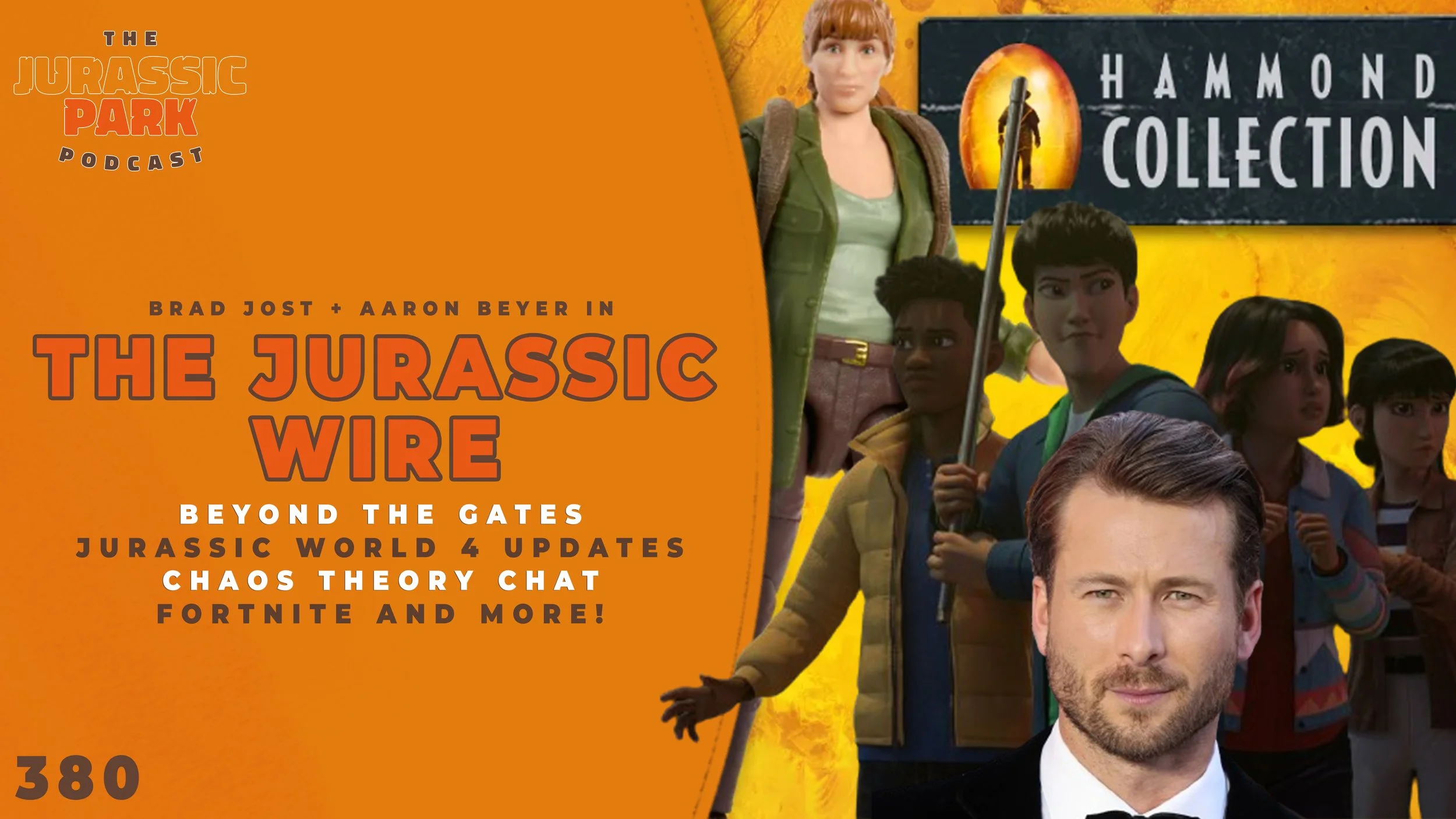 The Jurassic Wire | Glen Powell Reads Script, Beyond the Gates and Chaos Theory | The Jurassic Park Podcast