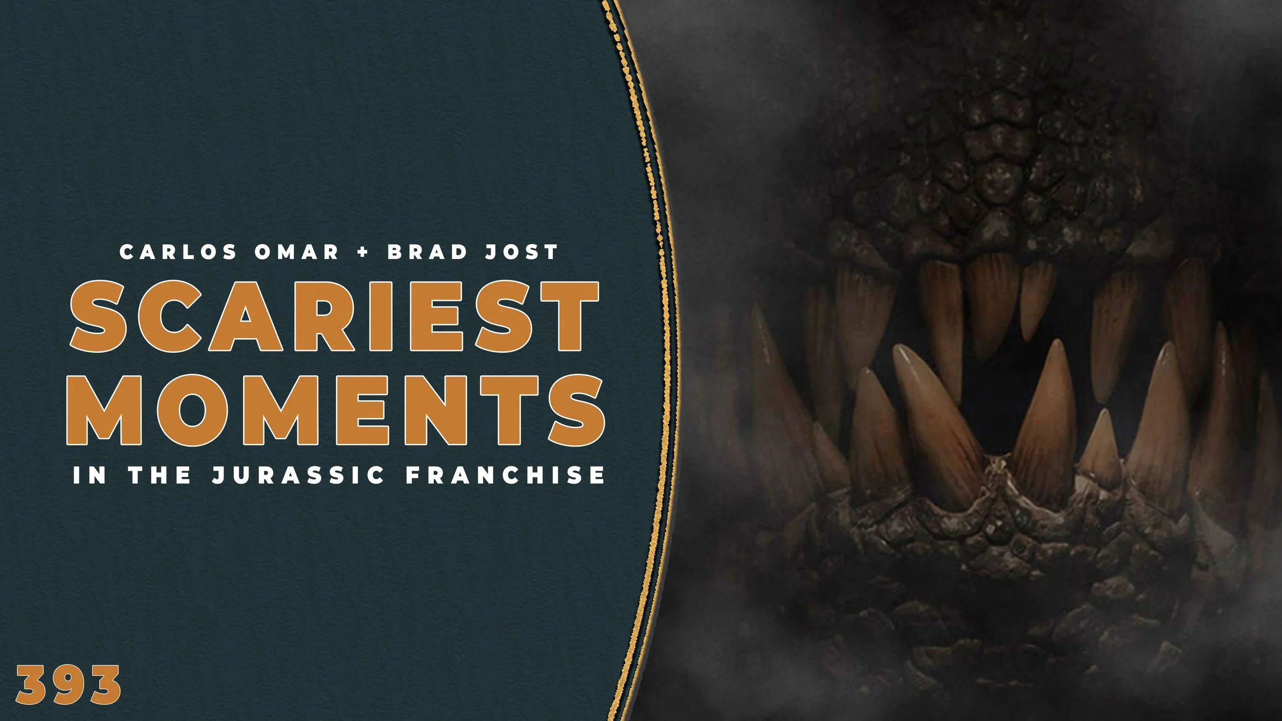 Scariest Moments in the Jurassic Franchise with Carlos Omar! The Jurassic Park Podcast
