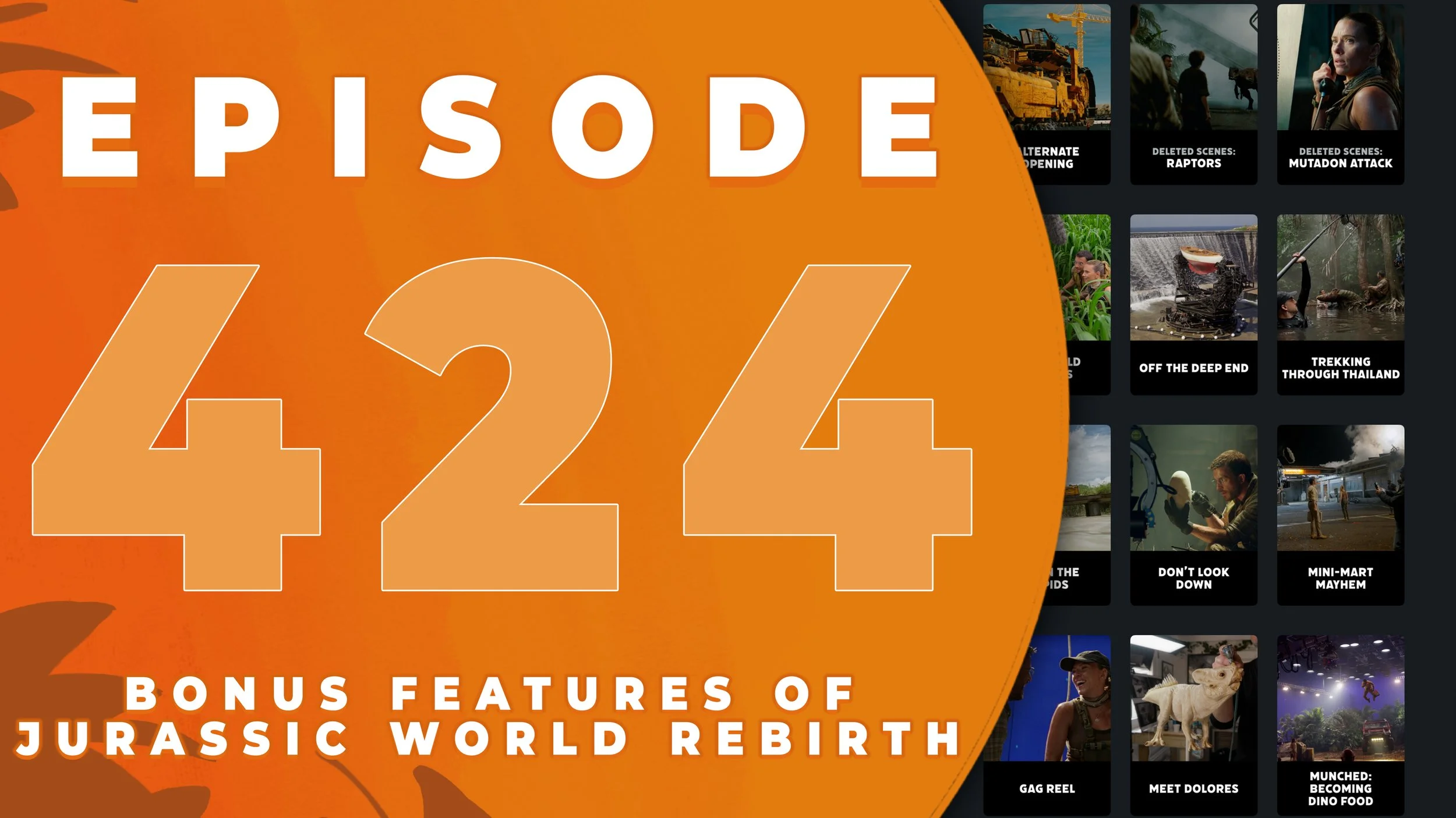 Jurassic World Rebirth BONUS FEATURES - What's in them? Feature Commentary info, Featurettes and Deleted Scenes!