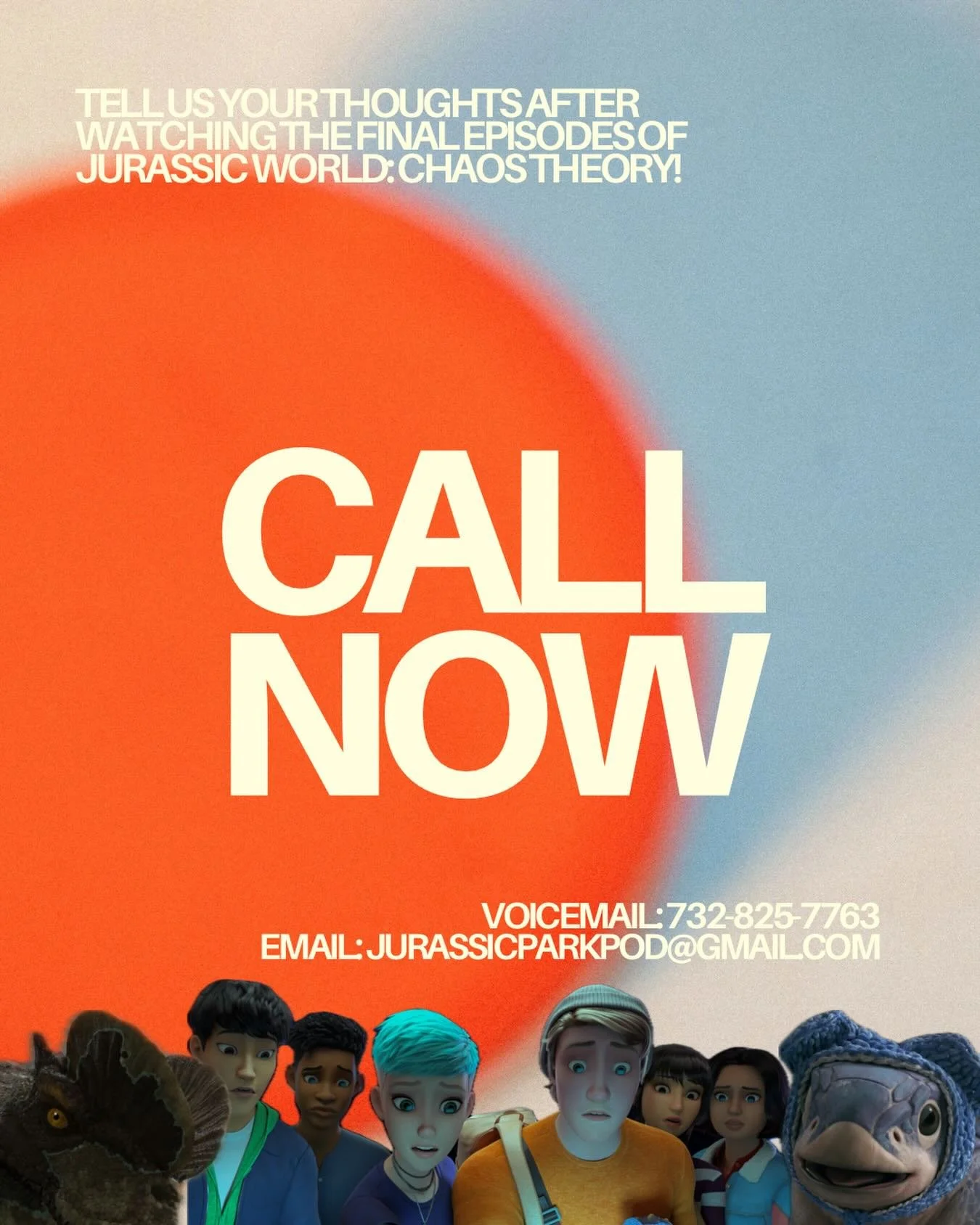 It&rsquo;s that time! Call us and let us know how you are feeling after the final episodes of Jurassic World: Chaos Theory! We want to hear all of your emotions as the credits rolled on the final episode. CALL NOW!

#jurassicworld #jurassicworldchaos