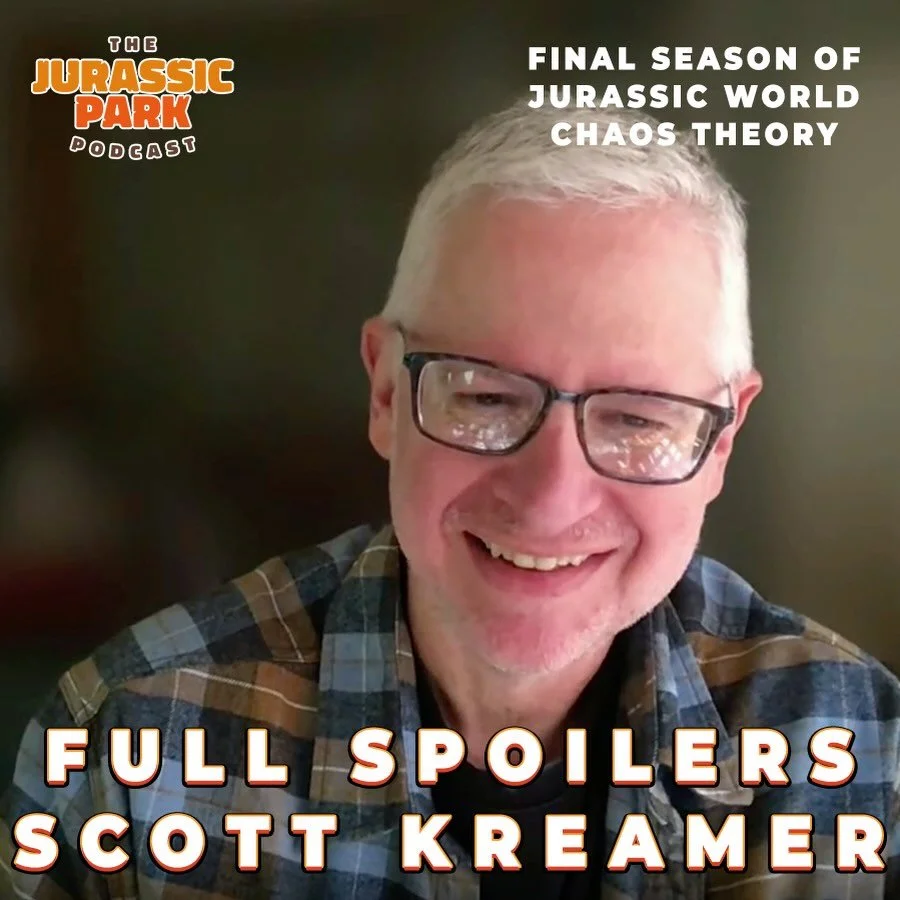 Have you check out our Season Four FULL SPOILER chat with Scott Kreamer?!? We had an awesome chat with some fun reveals for Jurassic World: Chaos Theory! Listen wherever podcasts are found and on YouTube! 

#jurassicworld #jurassicworldchaostheory #d