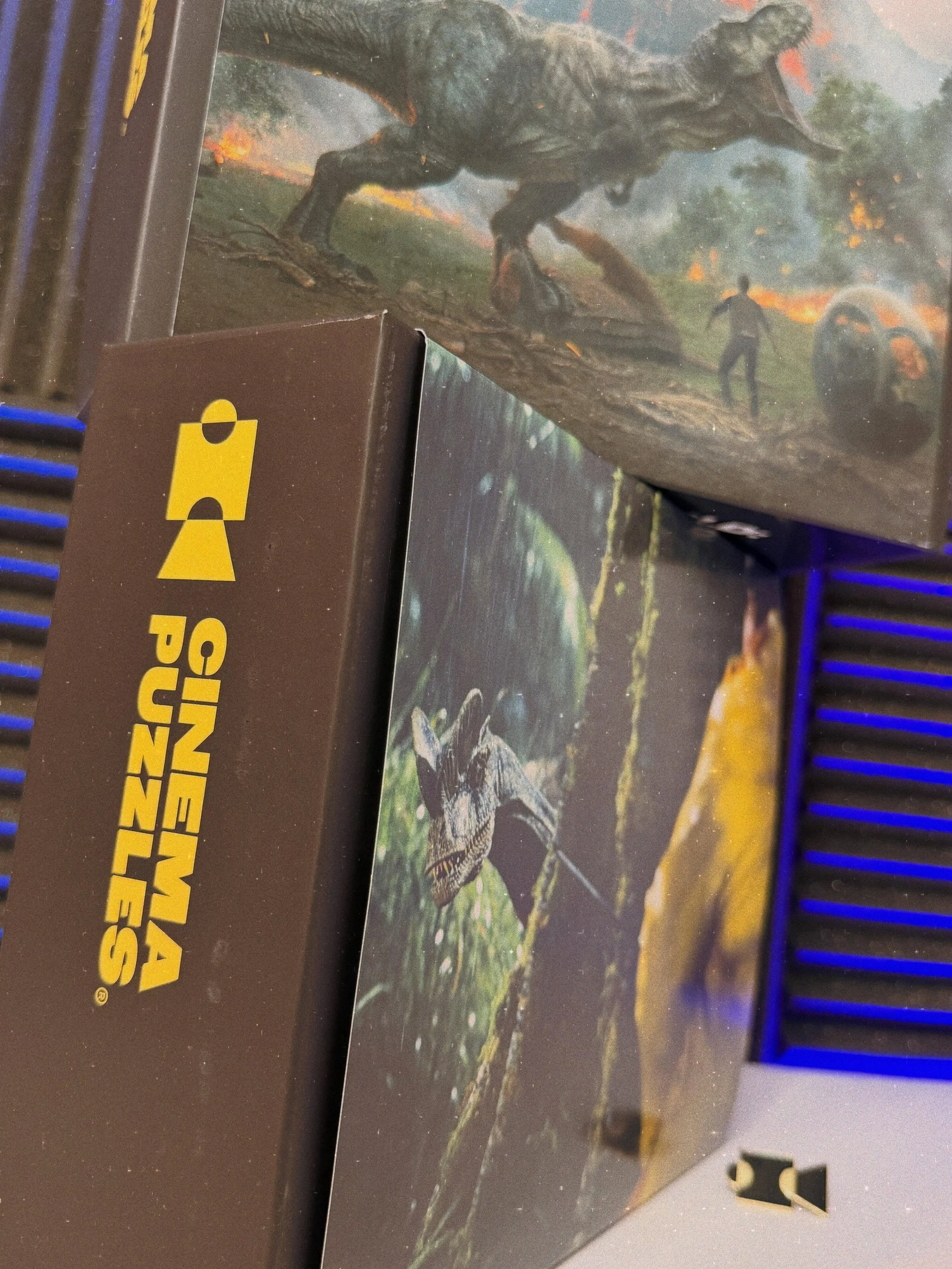 A huge shout out to @cinemapuzzles for sending these two awesome Jurassic puzzles our way! Can&rsquo;t wait to put these together! Be sure to go check out their website to buy their Jurassic Park and Jurassic World puzzles NOW! 🧩

#cinemapuzzles #pu