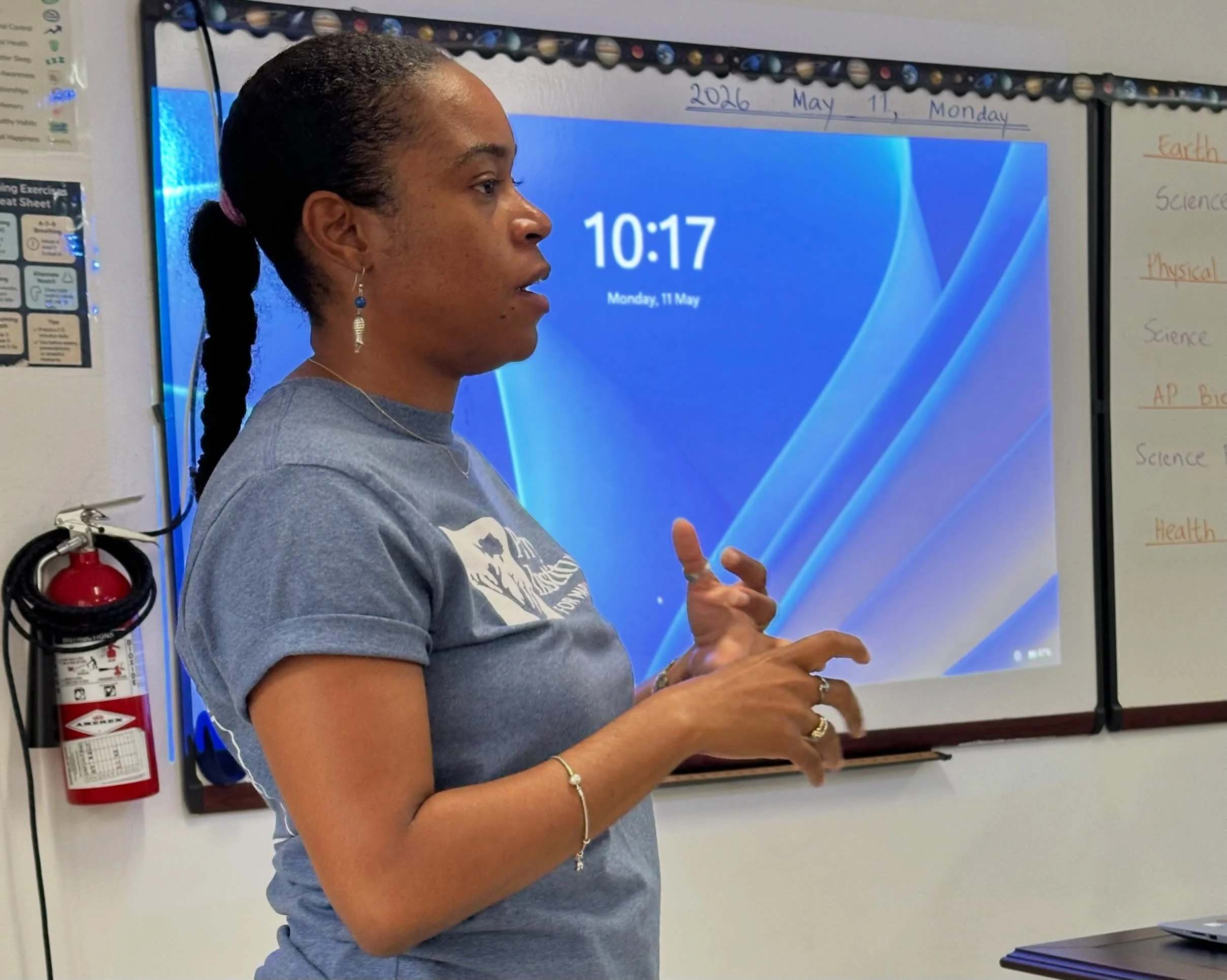 Our high school students recently welcomed Dr. Krista Sherman from the Perry Institute for Marine Science for a special screening of Seafood Nation, a timely documentary exploring the future of Bahamian fisheries and marine conservation.

Through the