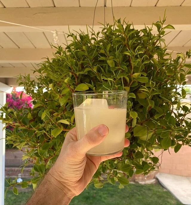 Happy Cinco de Mayo, from my homemade mezcal margarita to yours.