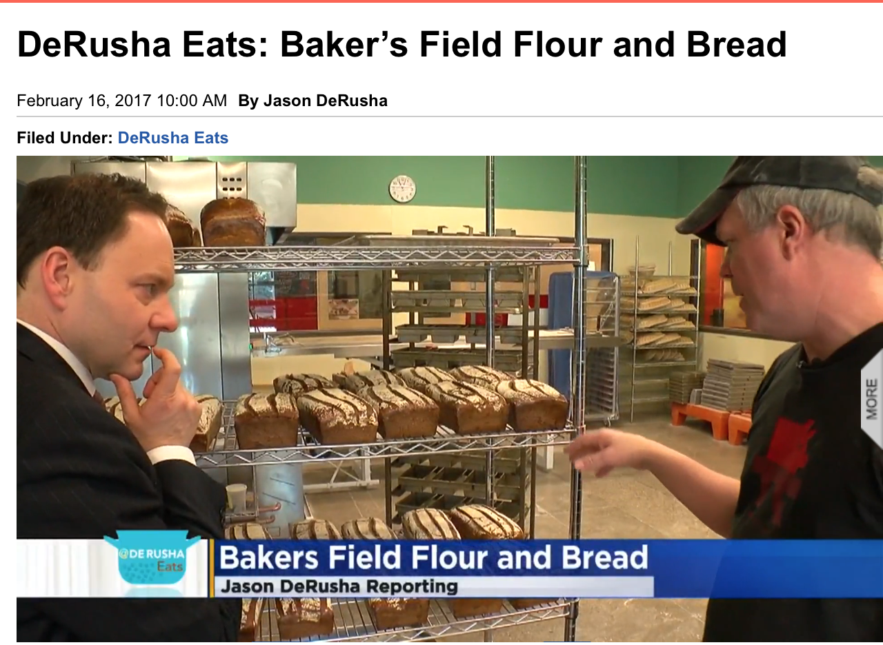 DeRusha Eats: Baker’s Field Flour and Bread