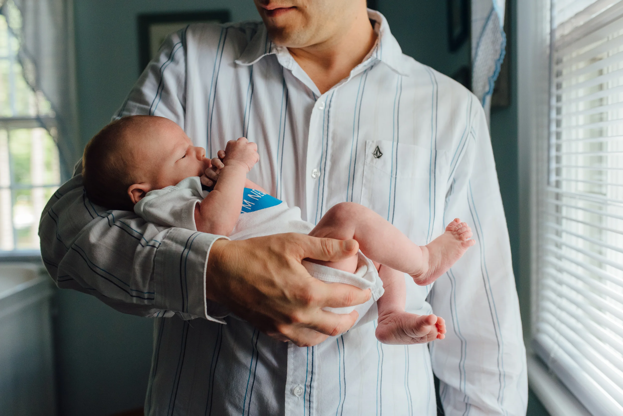 Chesapeake Newborn Documentary Photographer