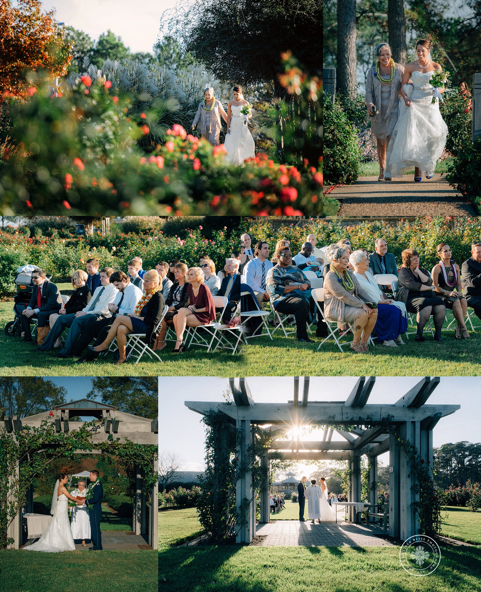Va Wedding Photographers Norfolk Botanical Gardens Wedding