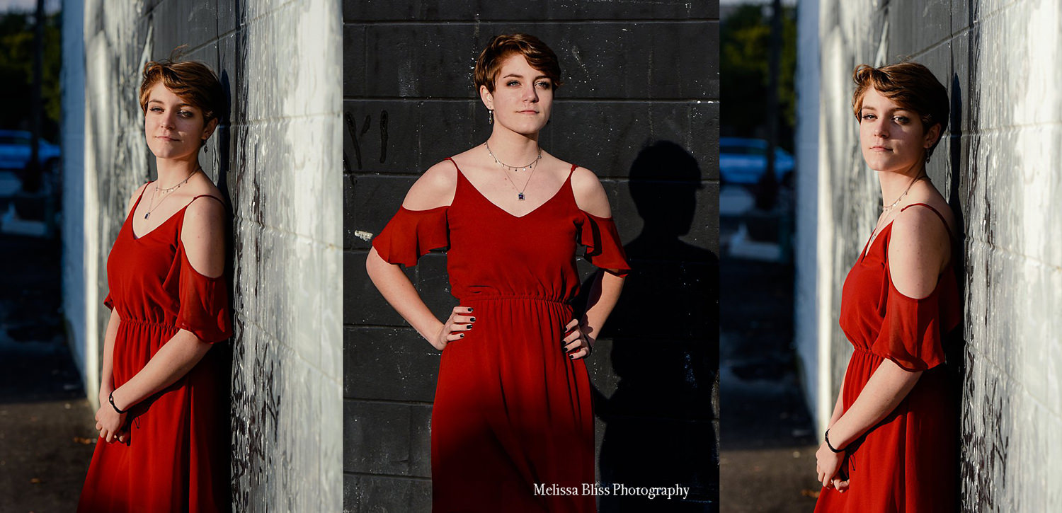 Creative Senior Portraits, Norfolk's NEON Arts District — Melissa Bliss  Photography