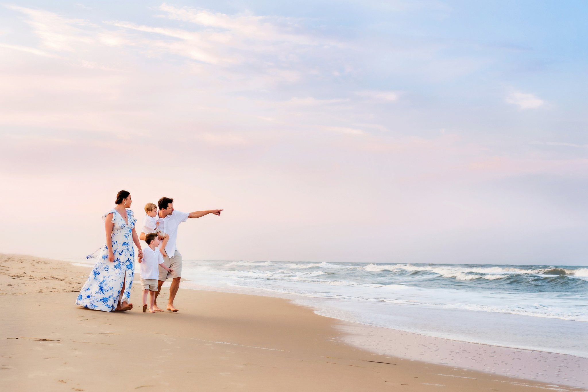 Summer Beach Family Sessions in Virginia Beach &amp; Sandbridge | Melissa Bliss Photography