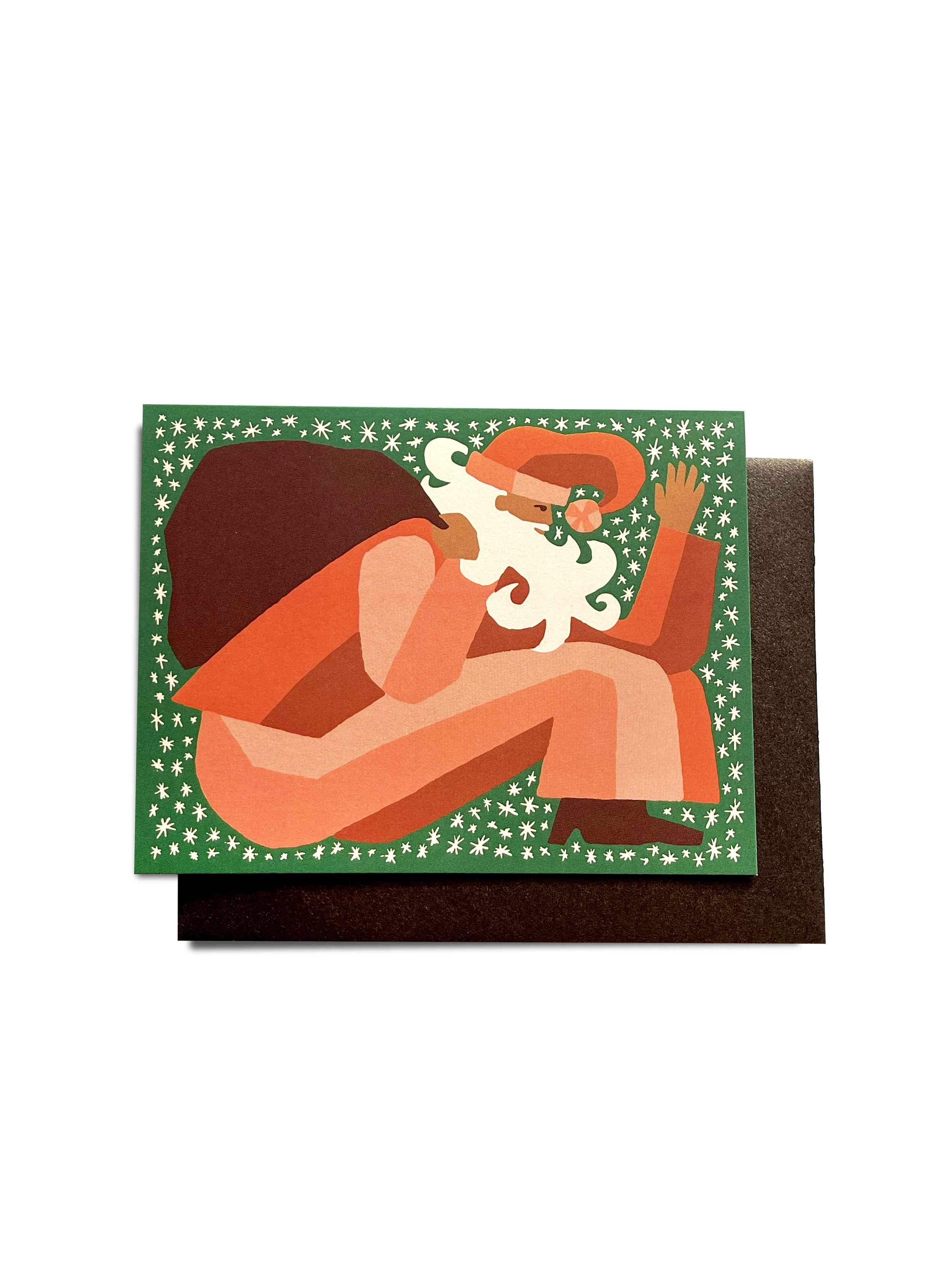 Santa Greeting Card